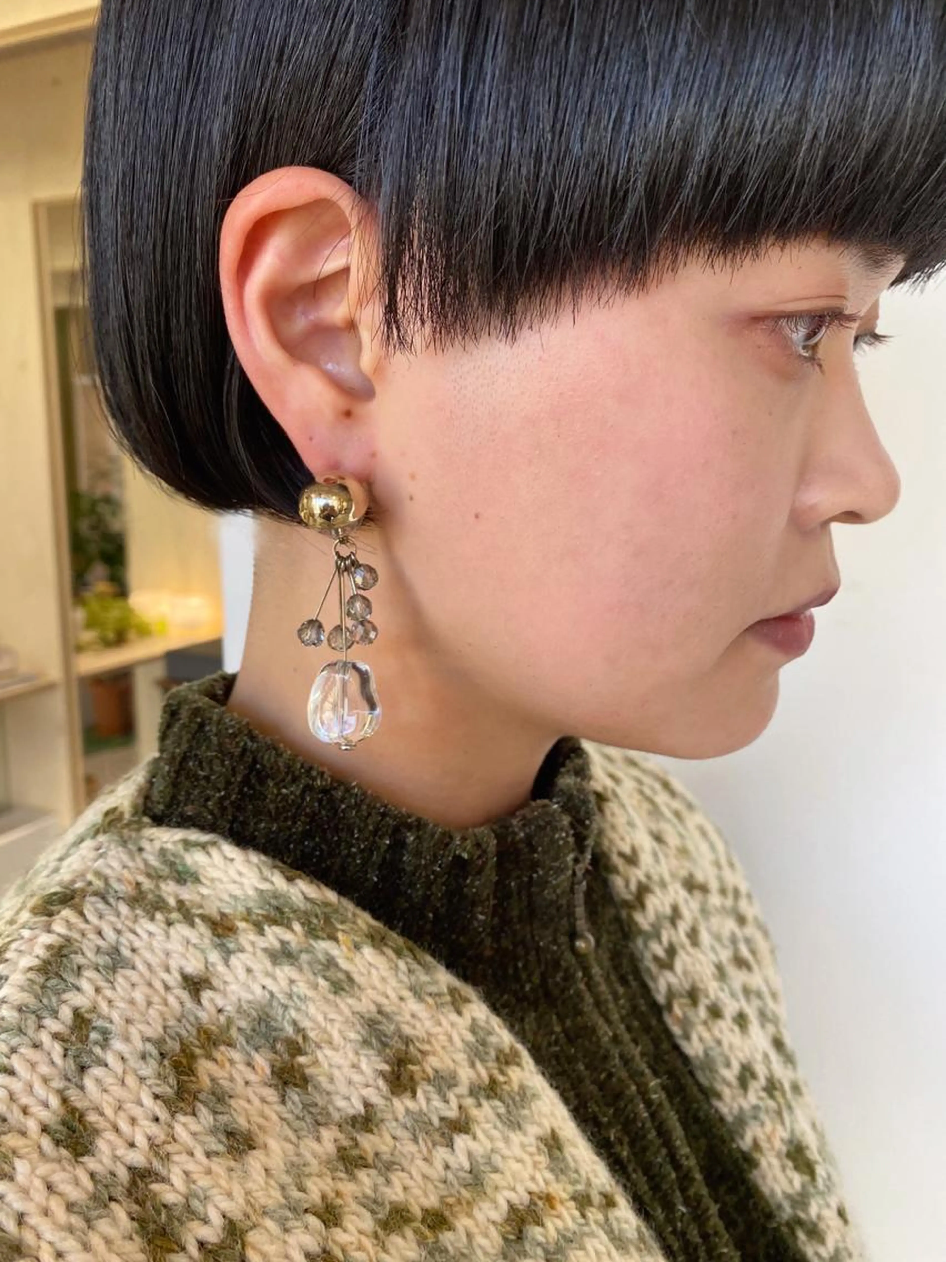 前髪縮毛矯正＋前髪カット＋バイカルテトリートメントの写真