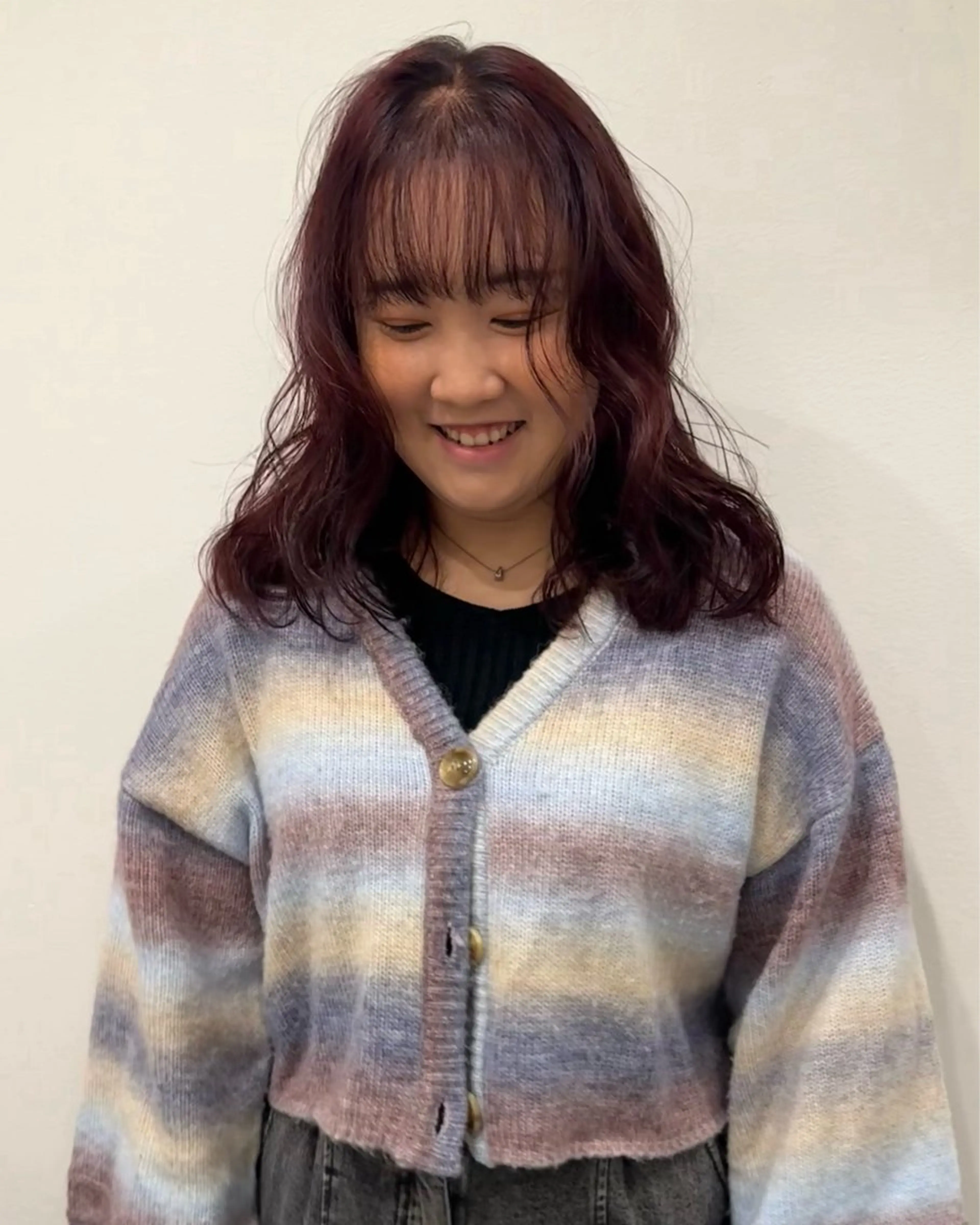 セミロング カラー SUNDAZED所属・日沖 由紀子のヘアスタイル