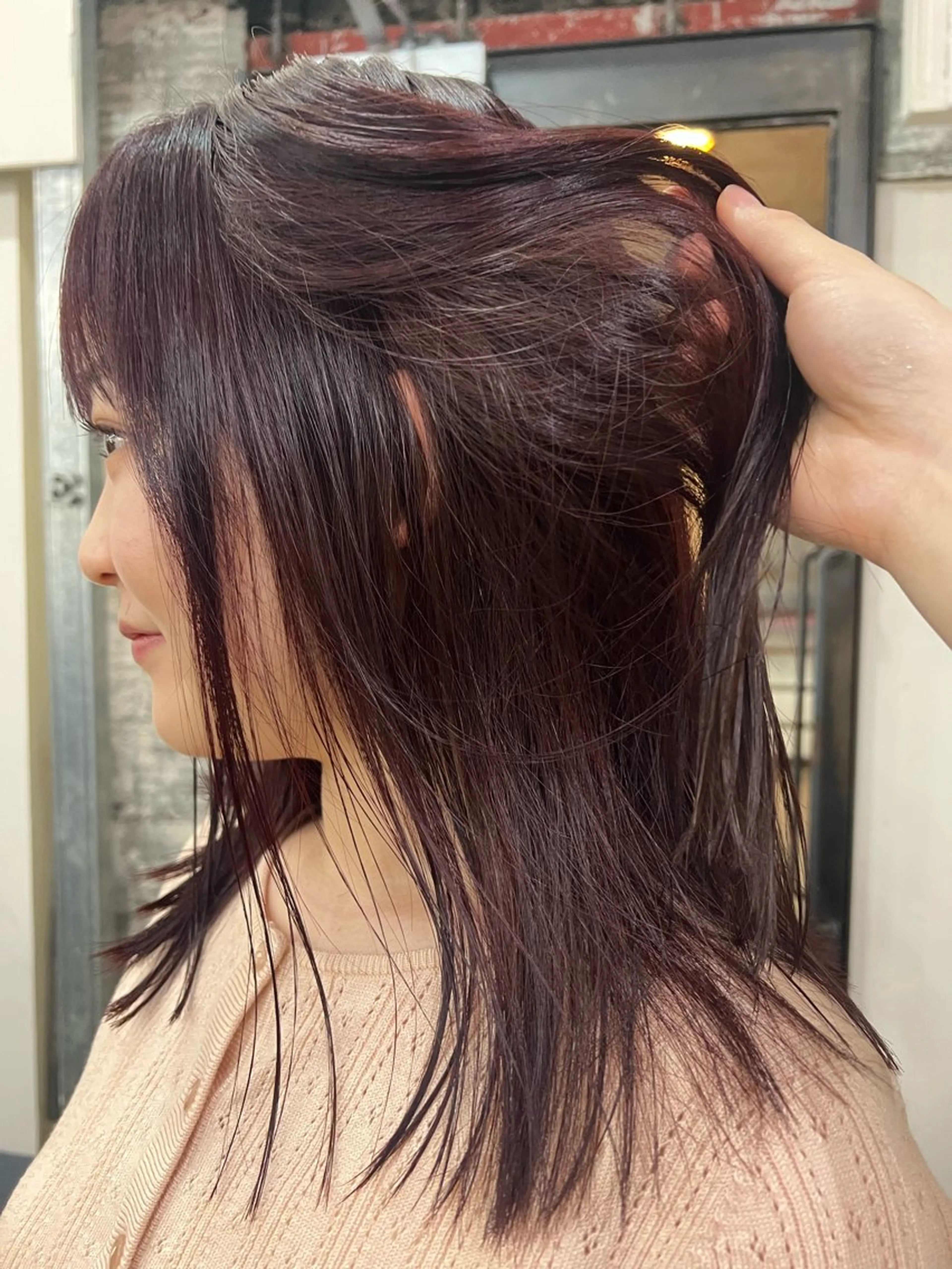 ミディアム 🌈いけだ あみ🌷のヘアスタイル