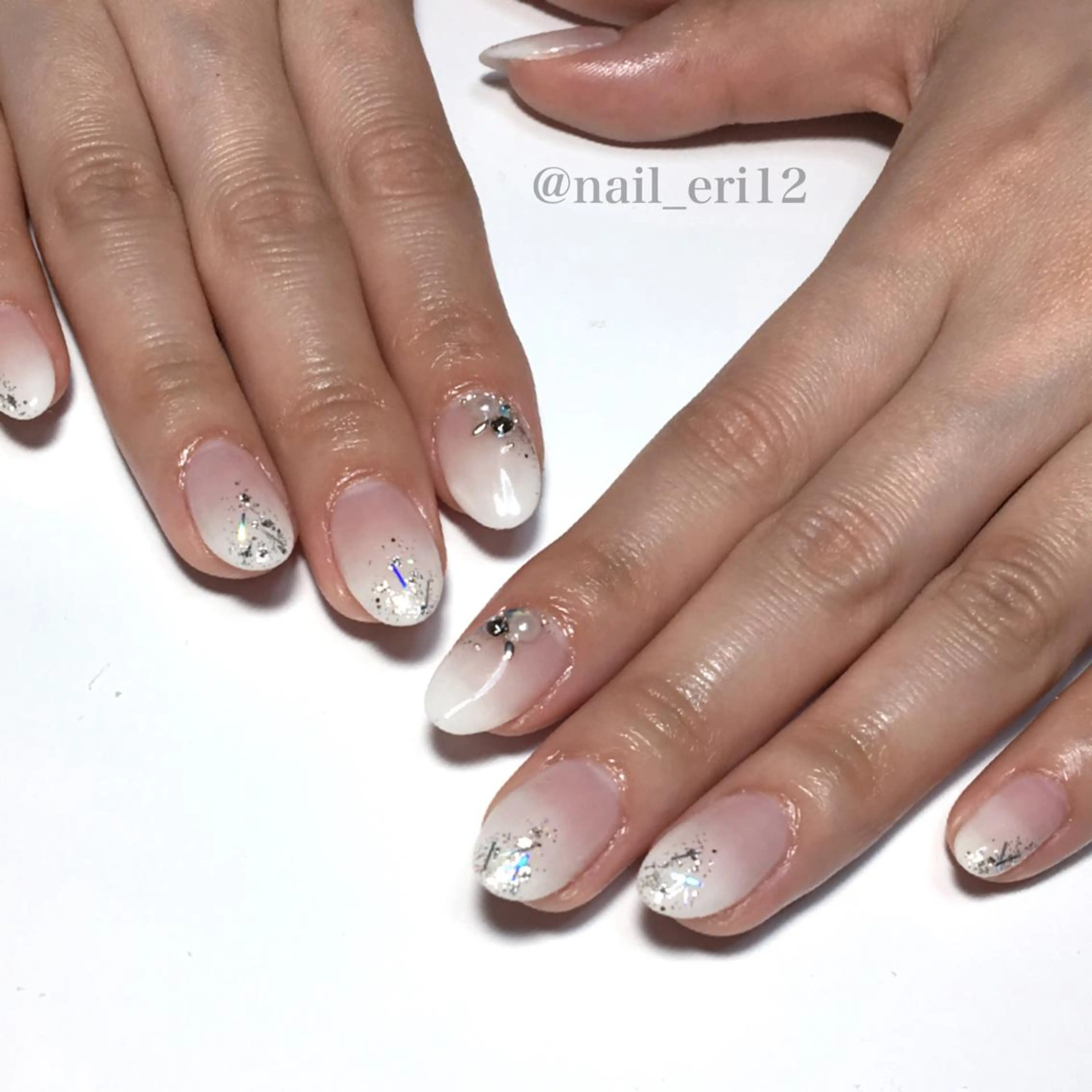 ミディアム ネイル nail salon &e eriのネイルデザイン