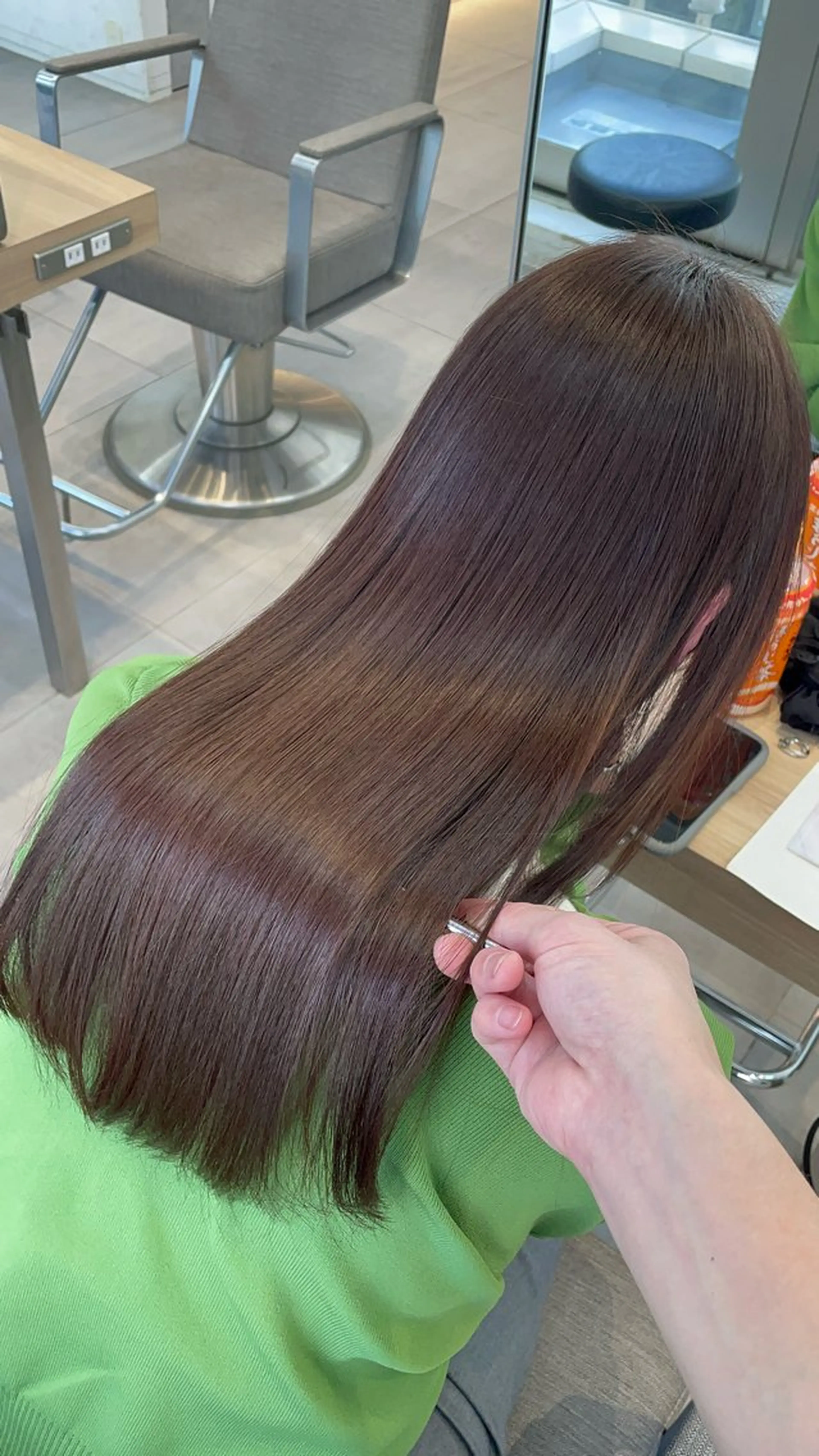 ロング パーマ ✨髪質改善✨美髪 矯正🫧小泉のヘアスタイル