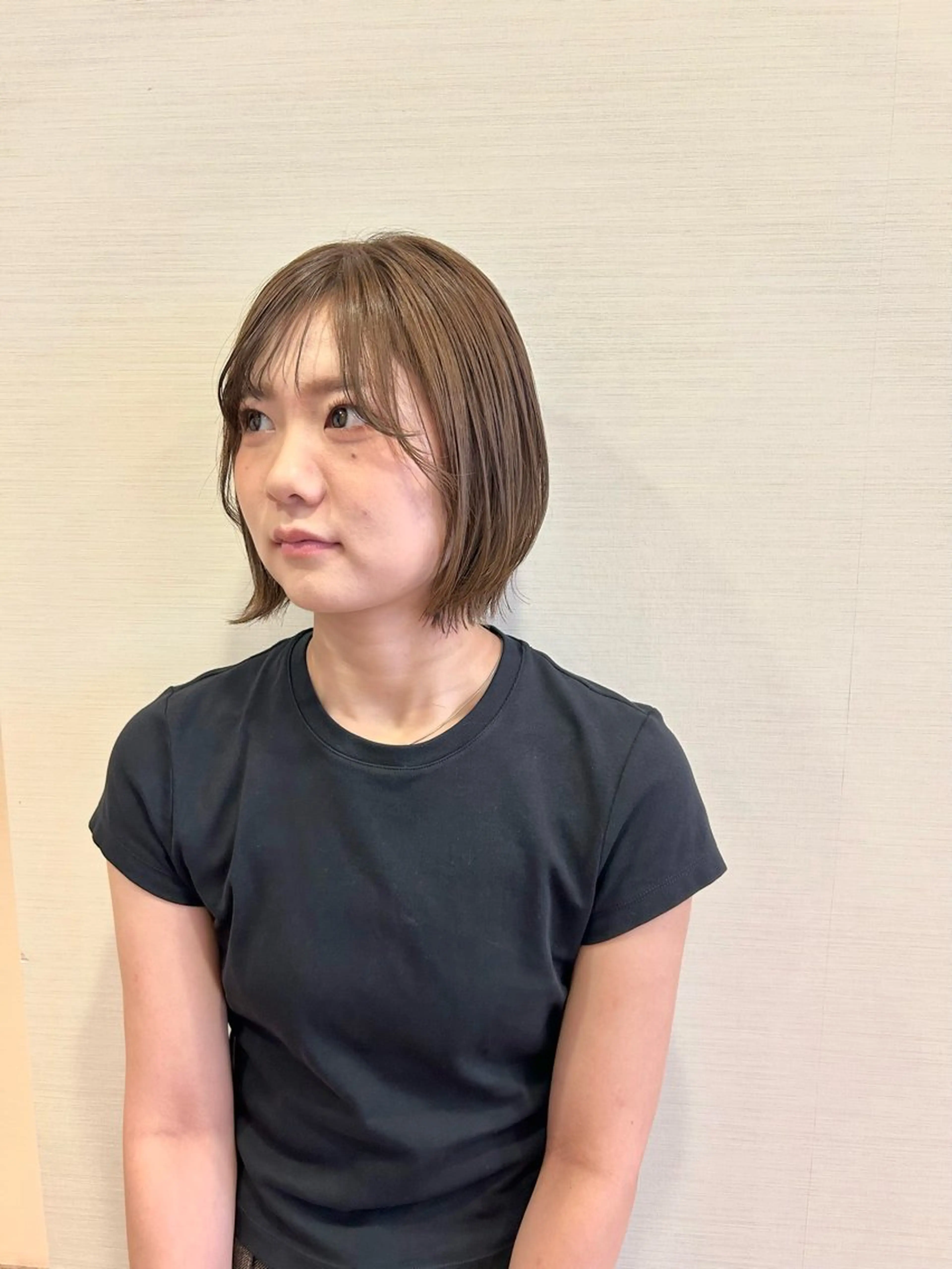 ショート カラー カット ヘアカラー ミ ユのヘアスタイル