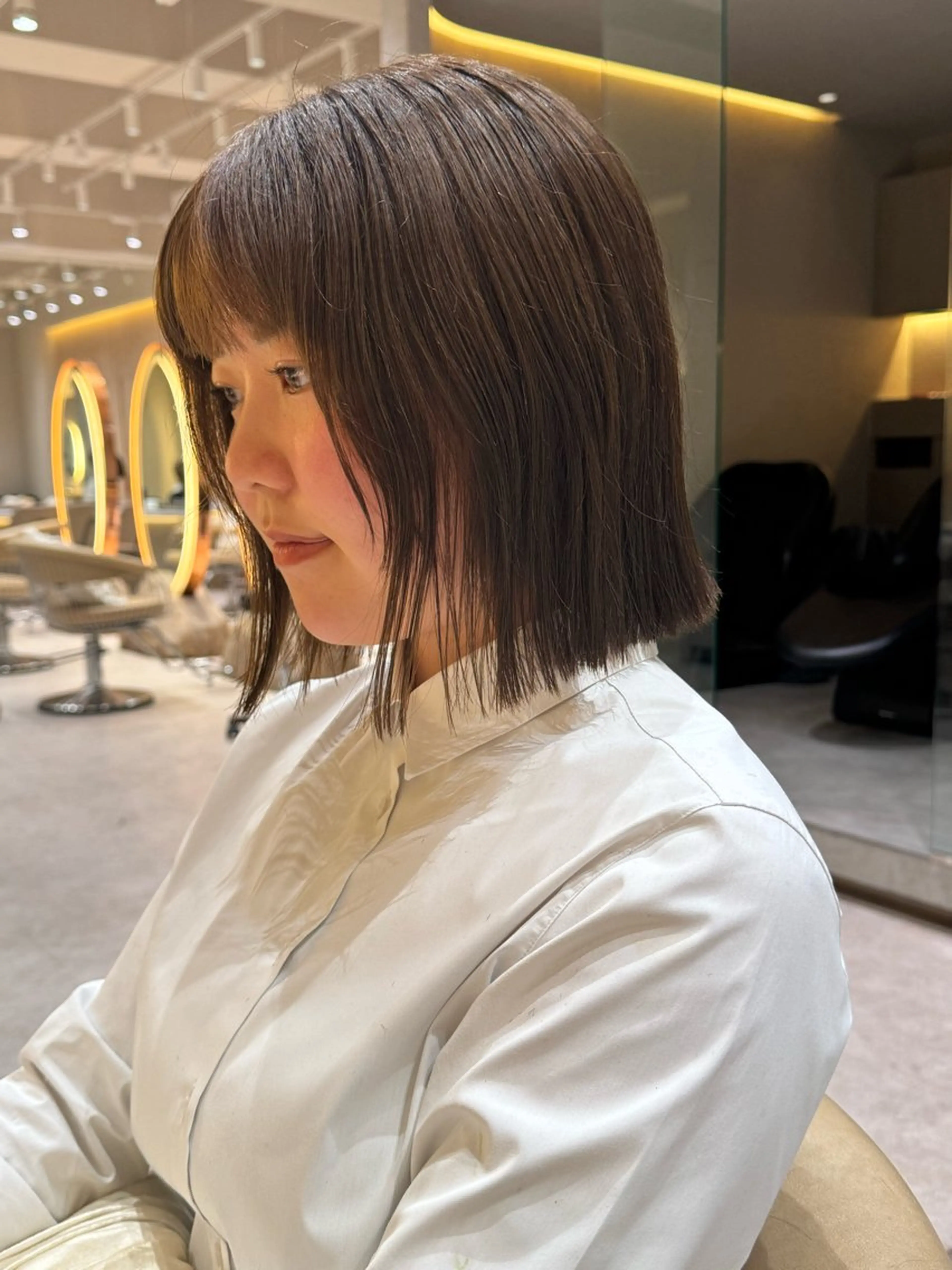 ショート カット 🩵縮毛矯正・ボブ 岩原朋也🩵のヘアスタイル