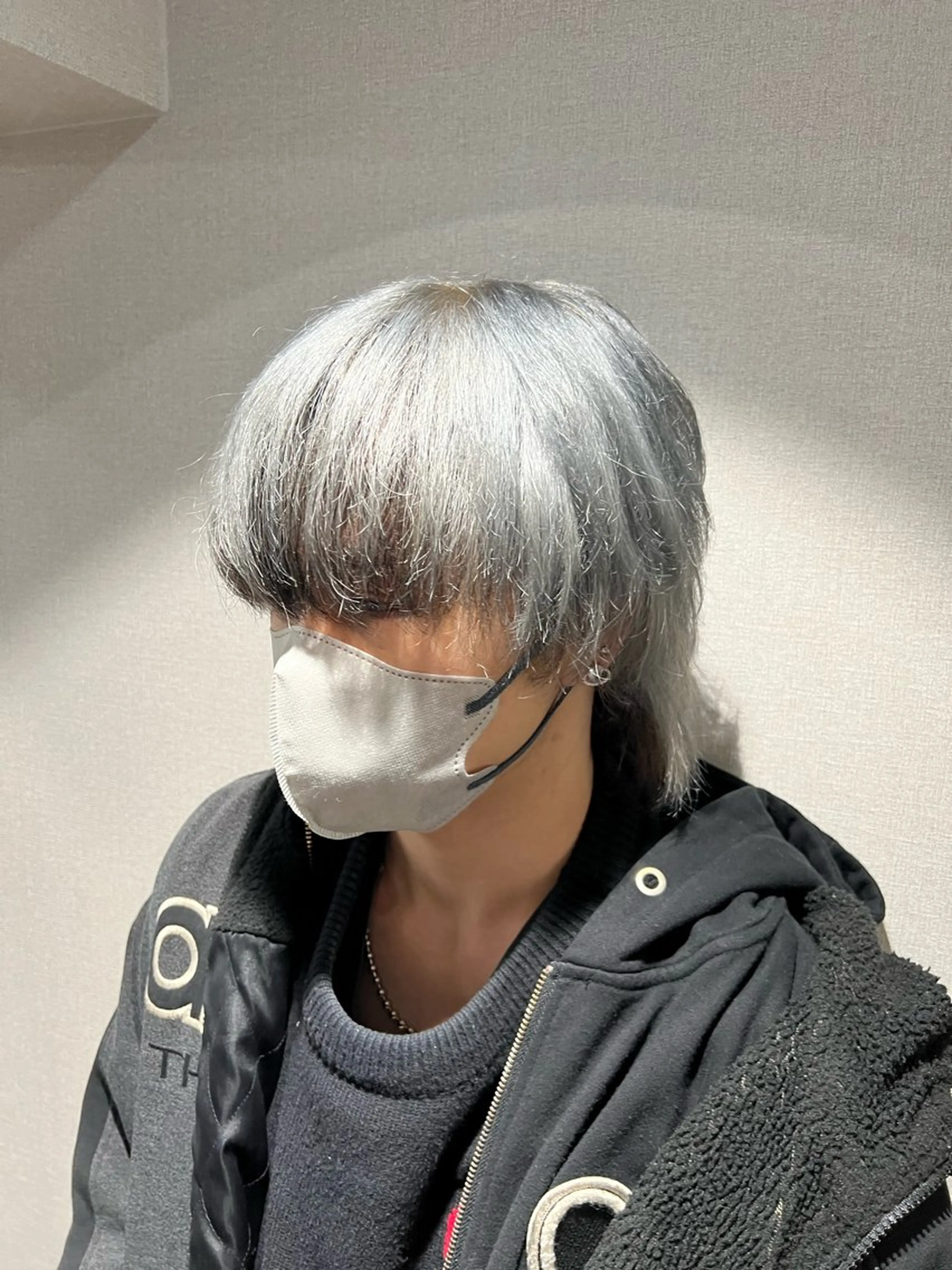 ショート カラー メンズ メンズブリーチ ブリーチ シルバー ⚡️ショート特化⚡️ ATARUのヘアスタイル