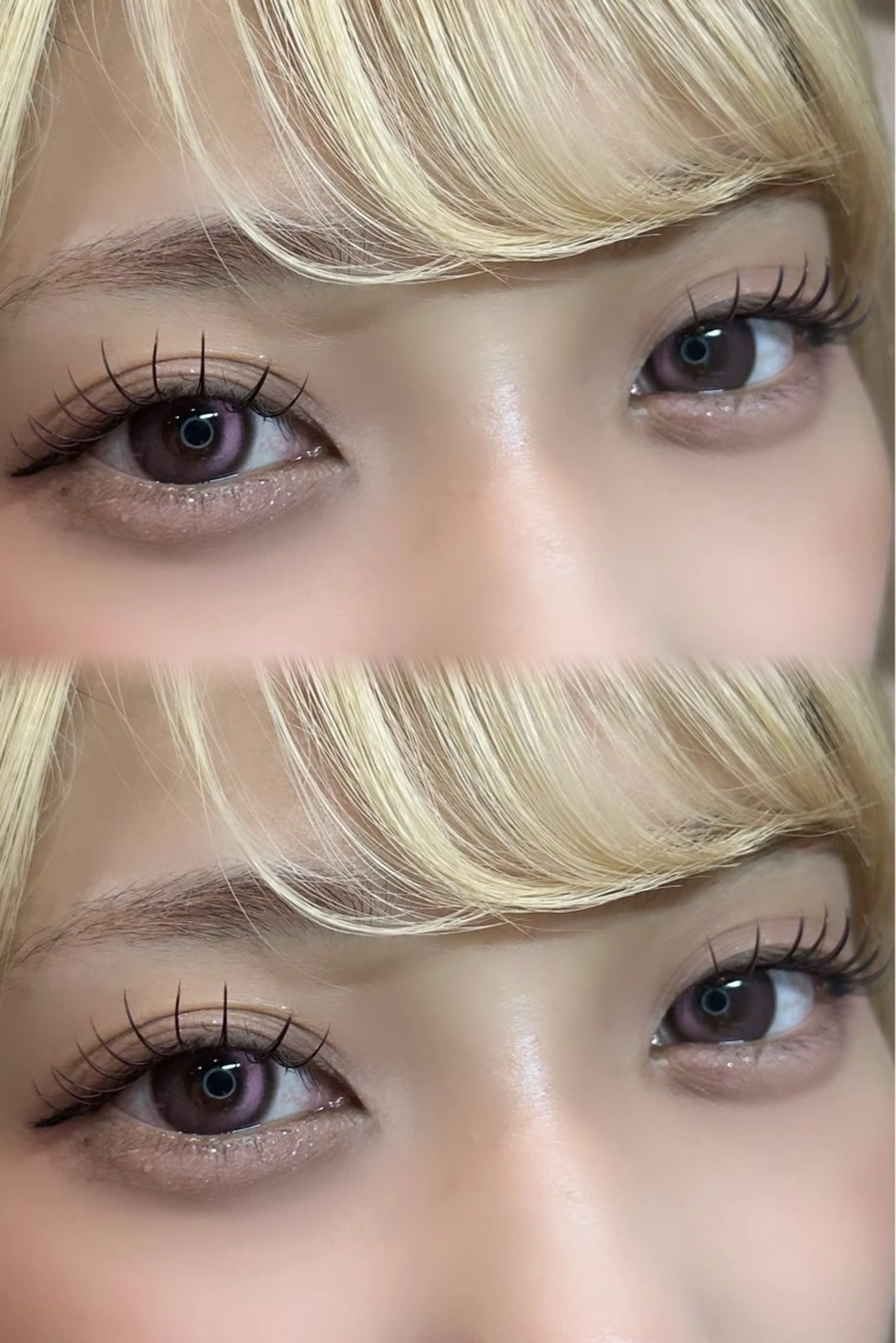 マツエク・マツパ 束感まつ毛 K.Ura 𝜗𝜚˚⋆のマツエク・マツパデザイン