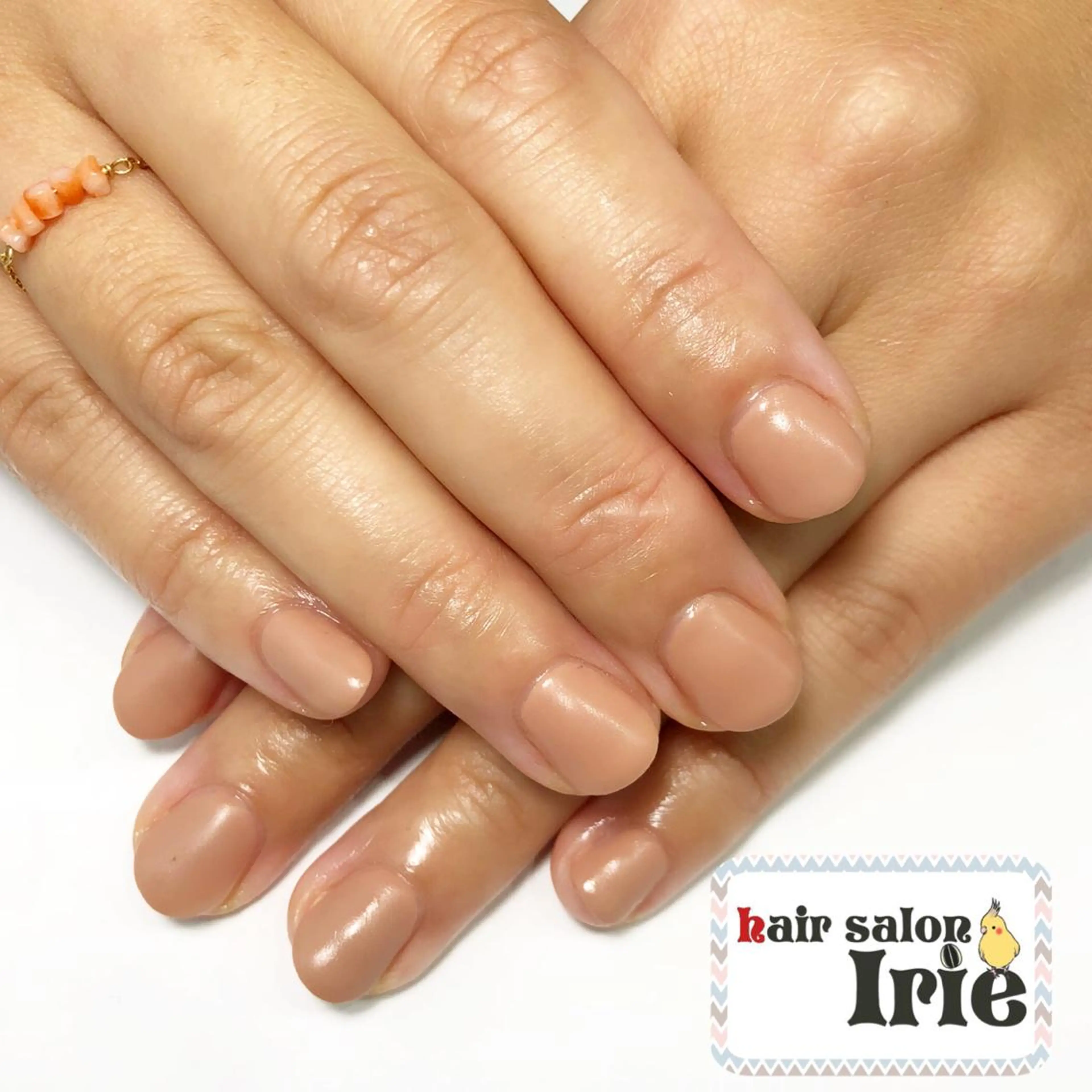 ネイル マットネイル ハンドネイル ハンドケア Hair salon Irie所属・與儀 知佳のネイルデザイン