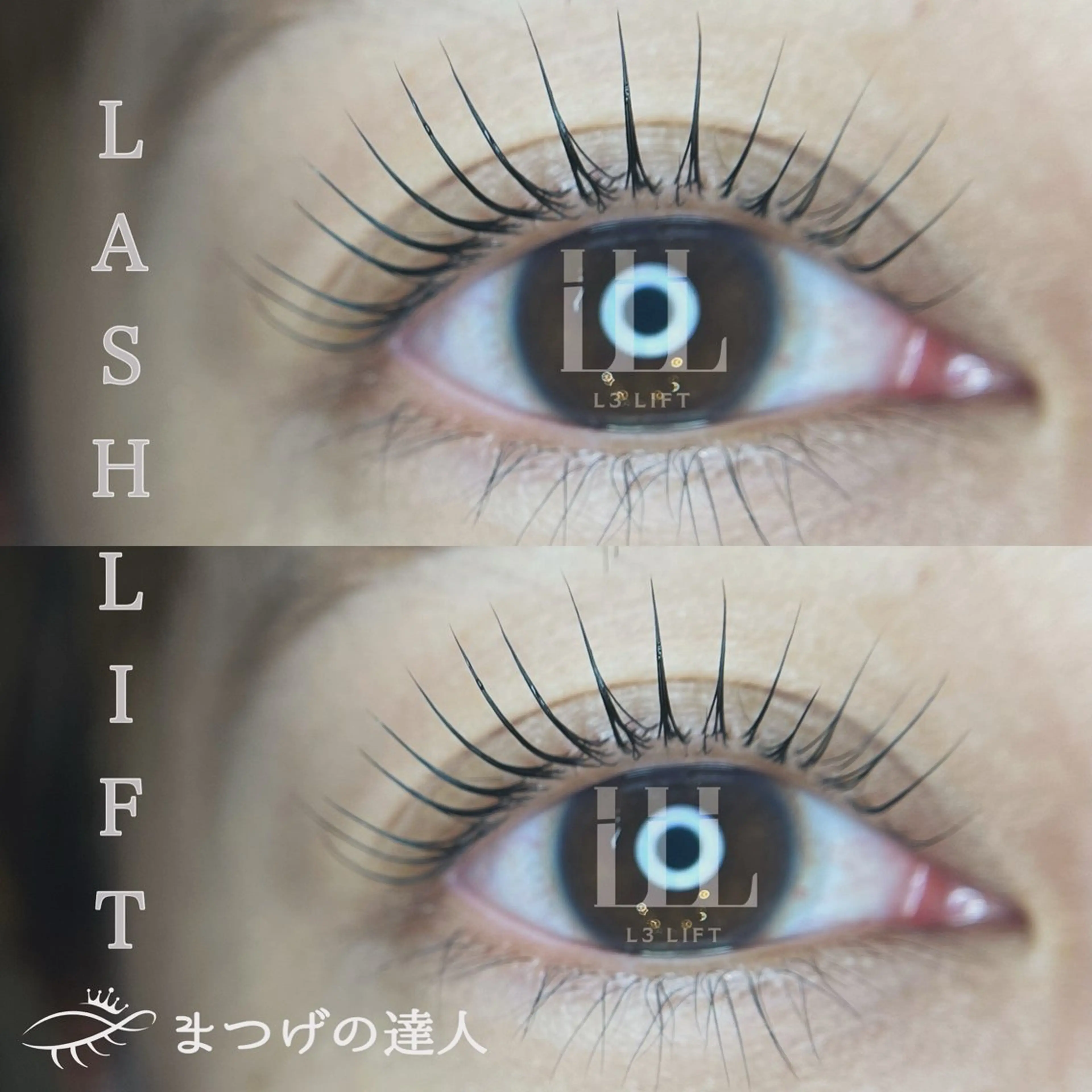 まつげパーマorパリジェンヌ(ブラックコーティング仕上げ🖤)の写真