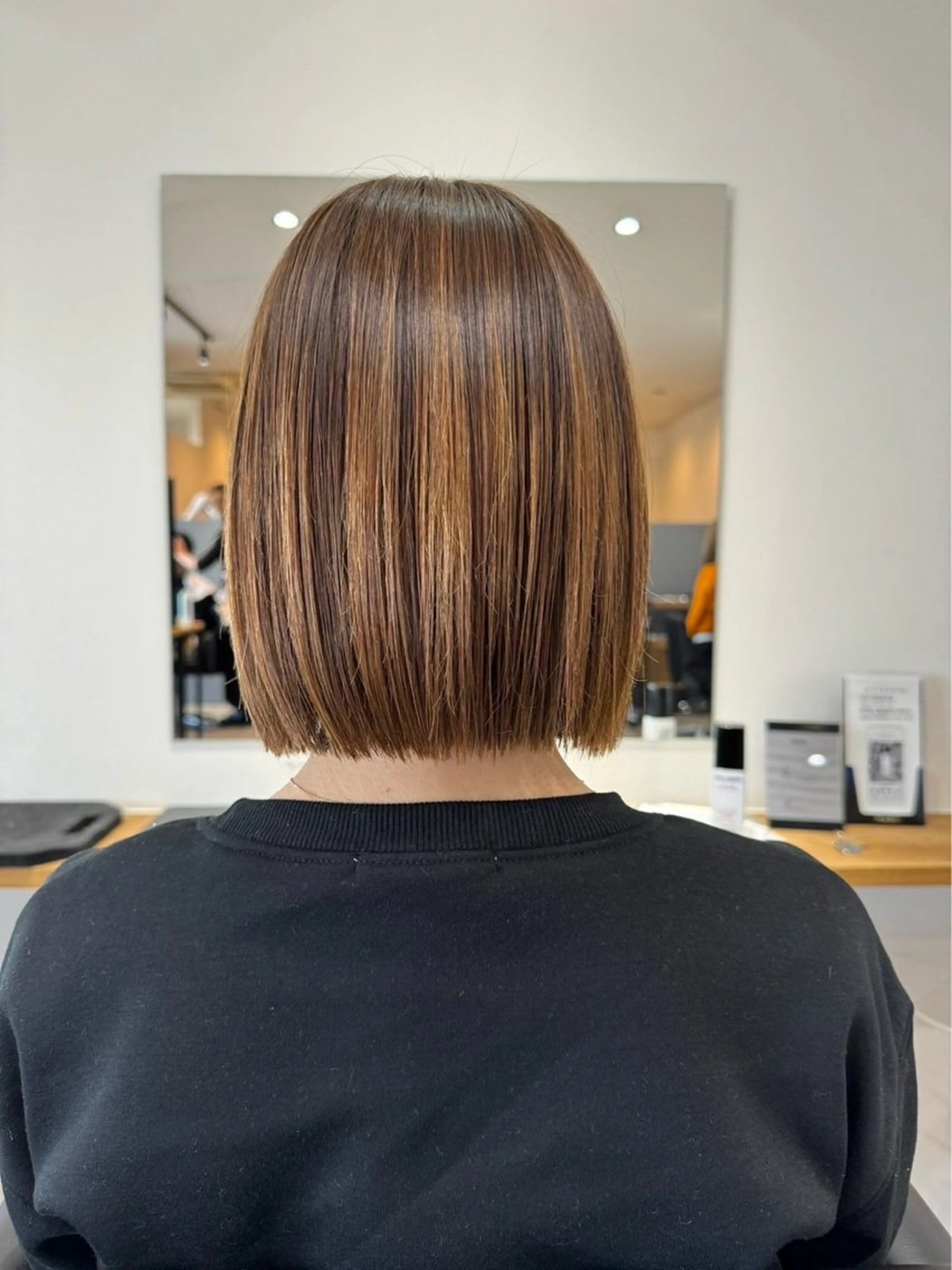 ミディアム カラー Runa/ モデル募集中💖のヘアスタイル