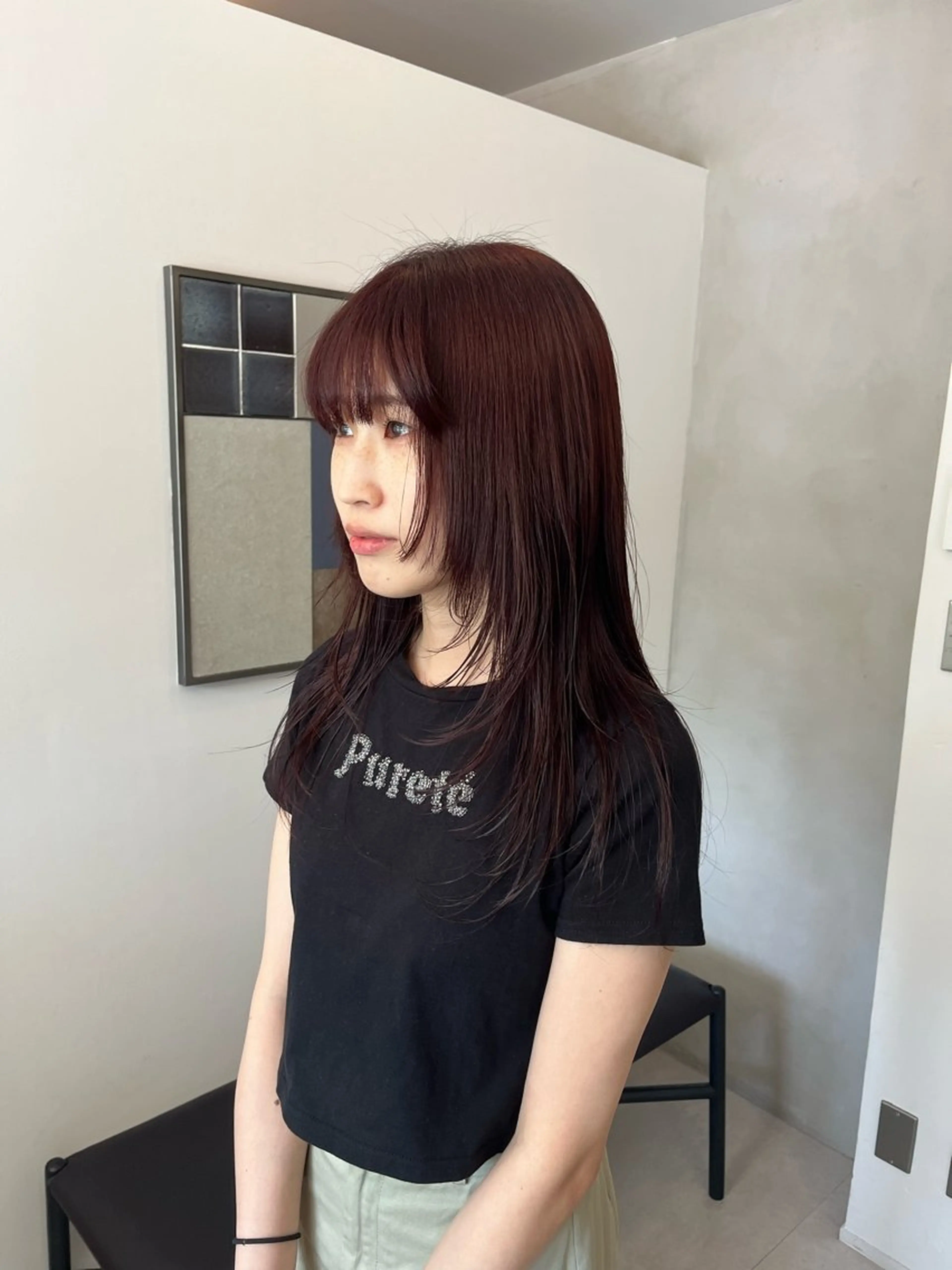 カラー 彩葉/ブリーチ/ カットモデル栄・伏見のヘアスタイル