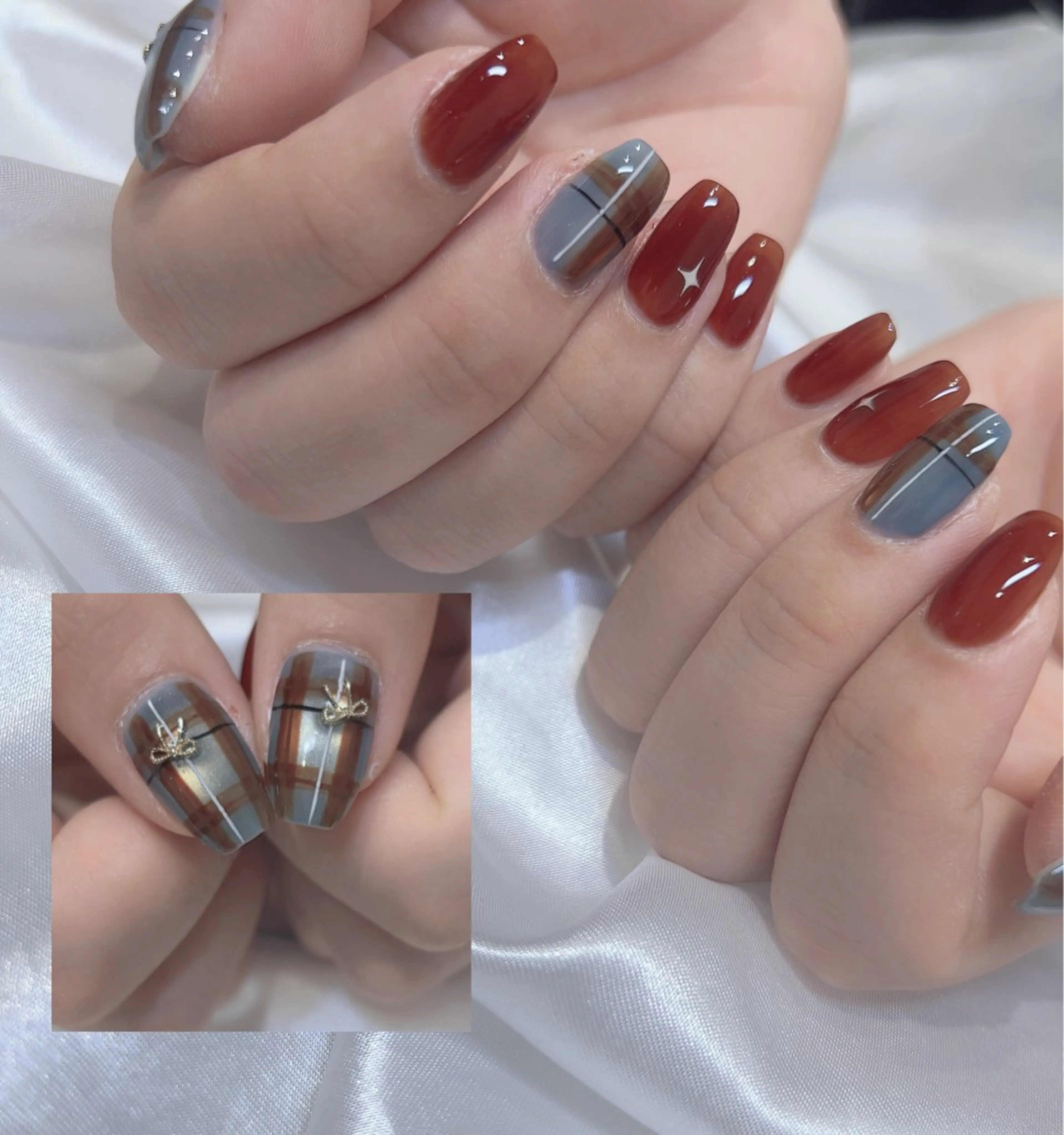 🎀持ち込み4本アート🎀の写真