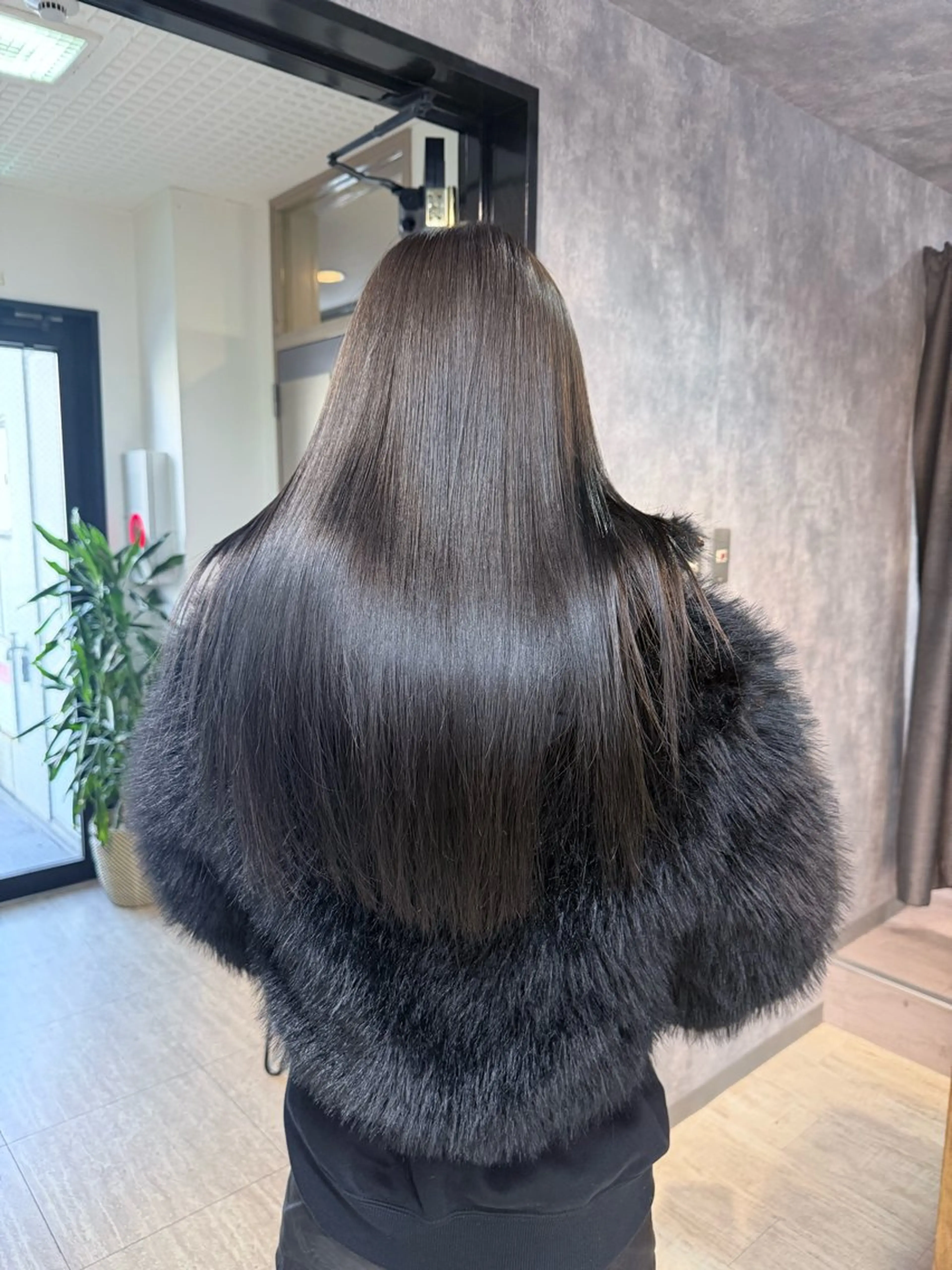 セミロング 🐶カラーモデル🐶 /心斎橋/文屋 颯のヘアスタイル