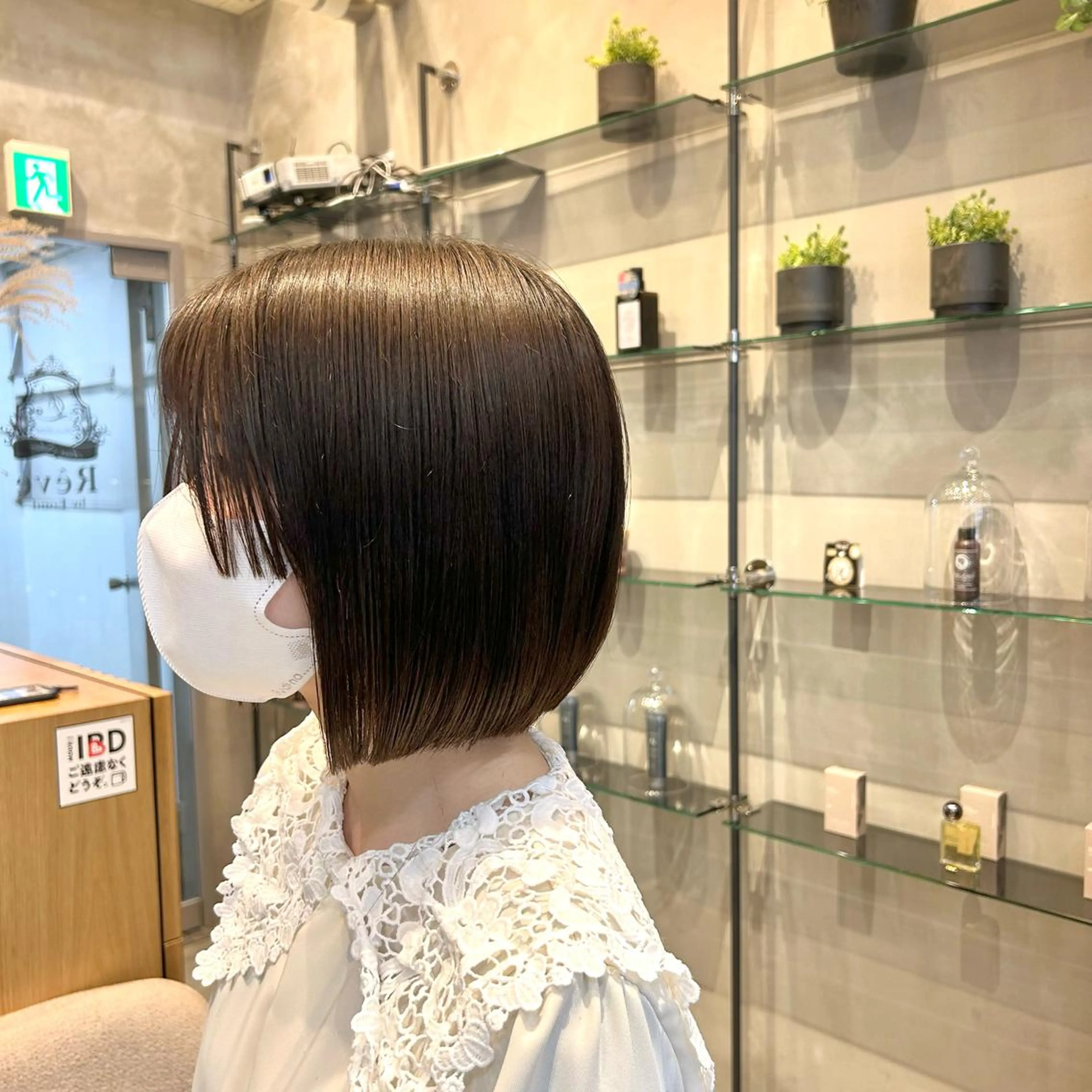 ショート 髪質改善 ANFINI所属・ボブ・レイヤー 田中 励也のヘアスタイル