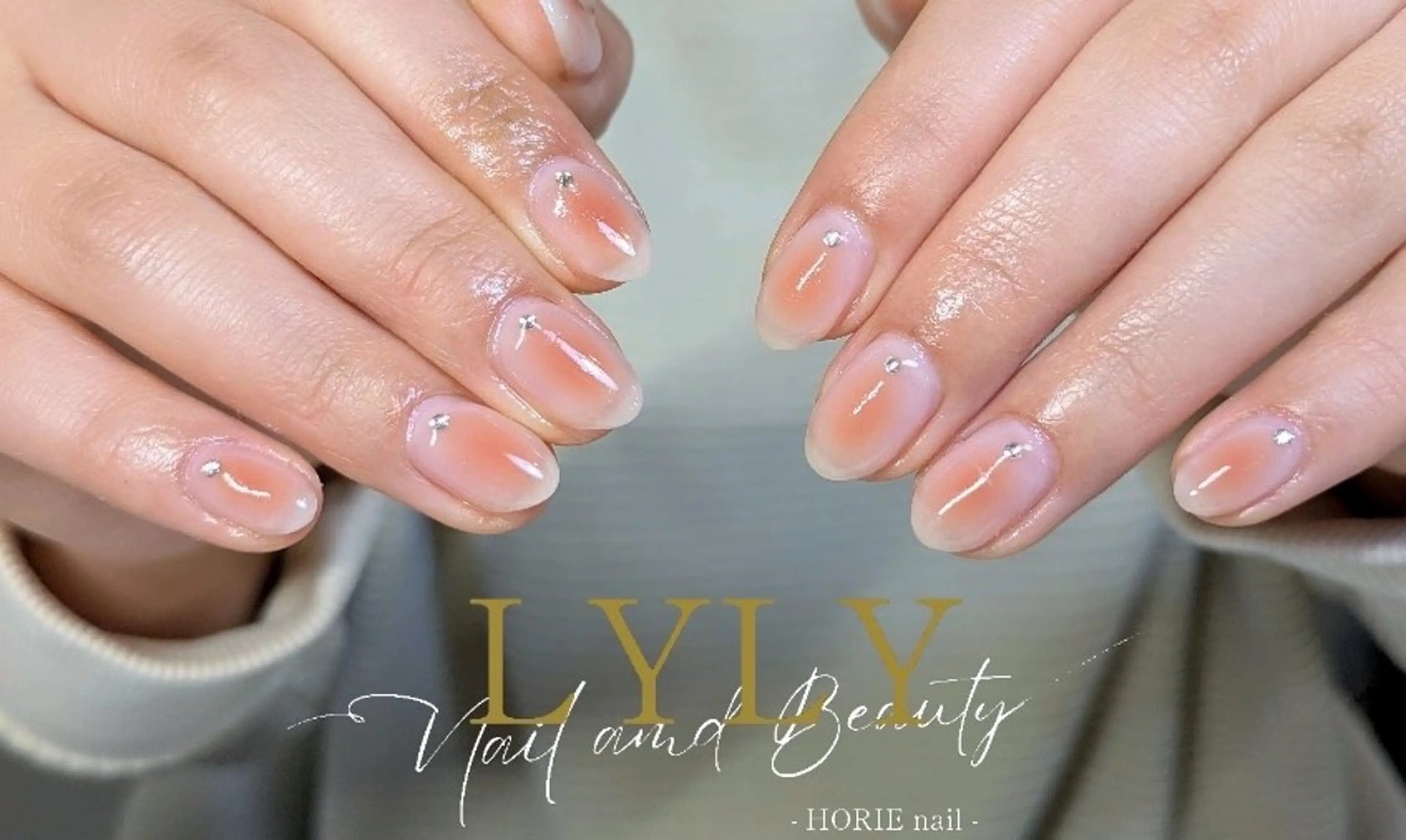 ネイル チークネイル 春ネイル LYLY ✾ai✾のネイルデザイン