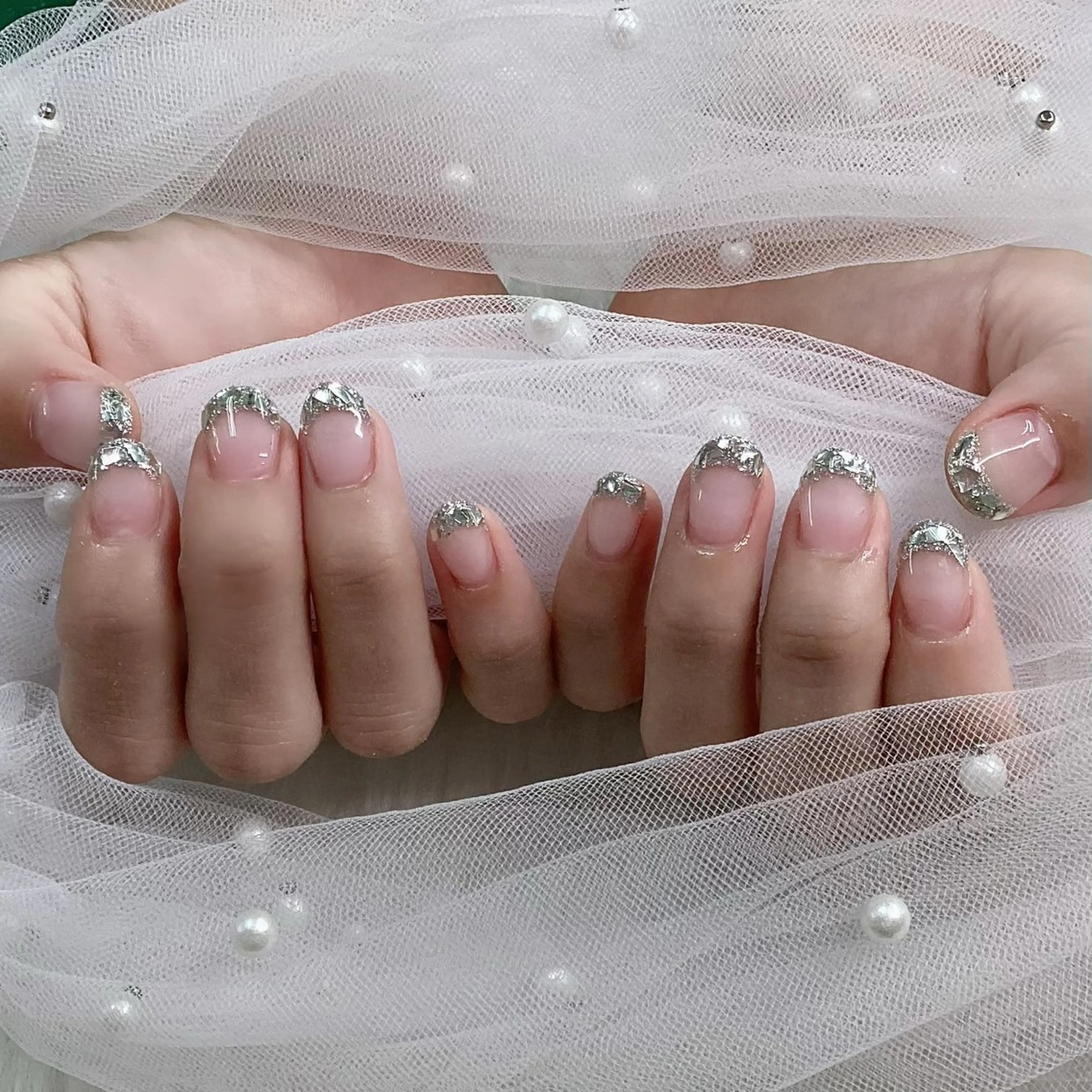 ネイル パーツ全部¥110 サロンミミのネイルデザイン