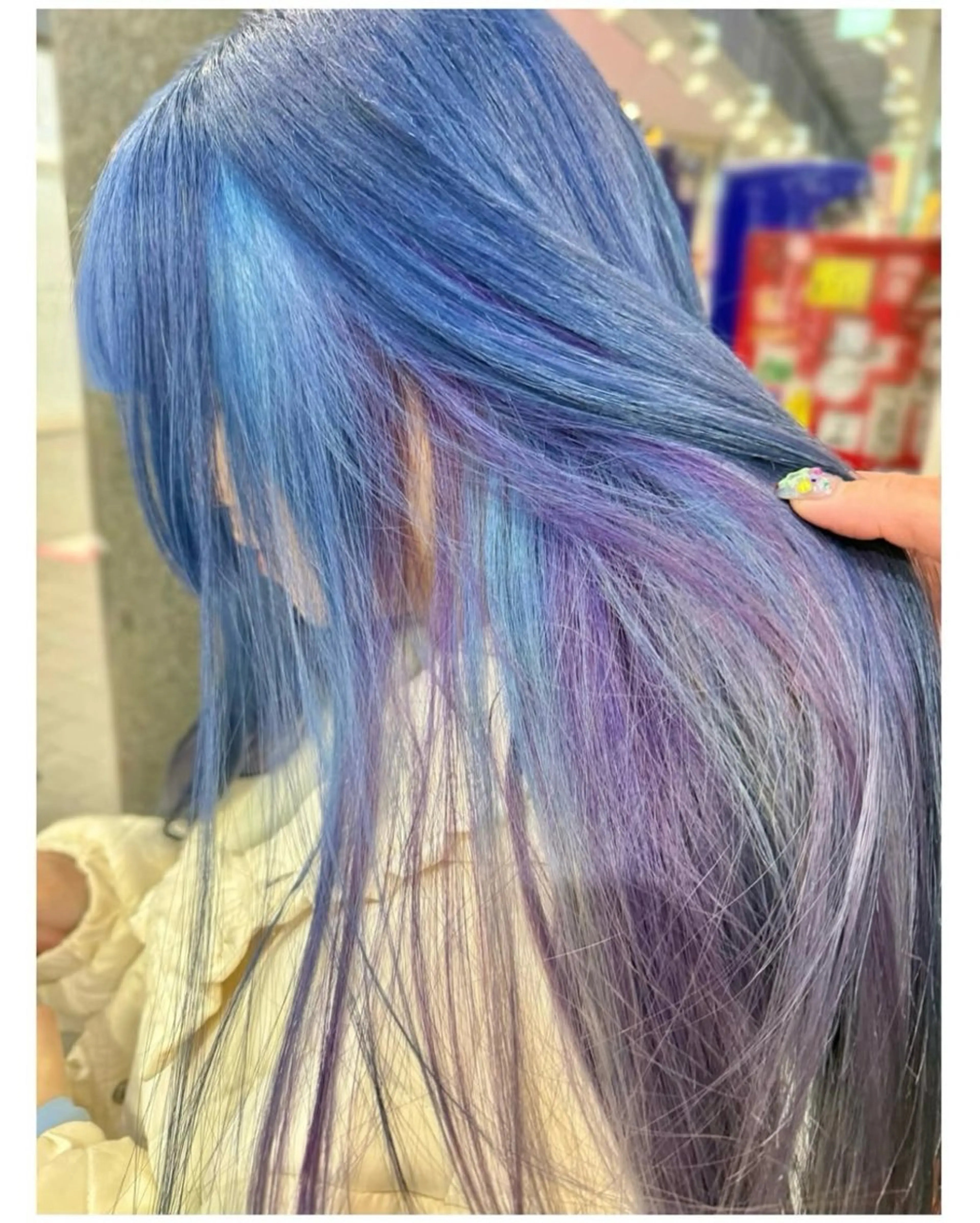 ミディアム カラー ユニコーンカラー ヘアカラー GARU-ガル-所属・TSUNO🦖 派手髪/オタク美容師のヘアスタイル