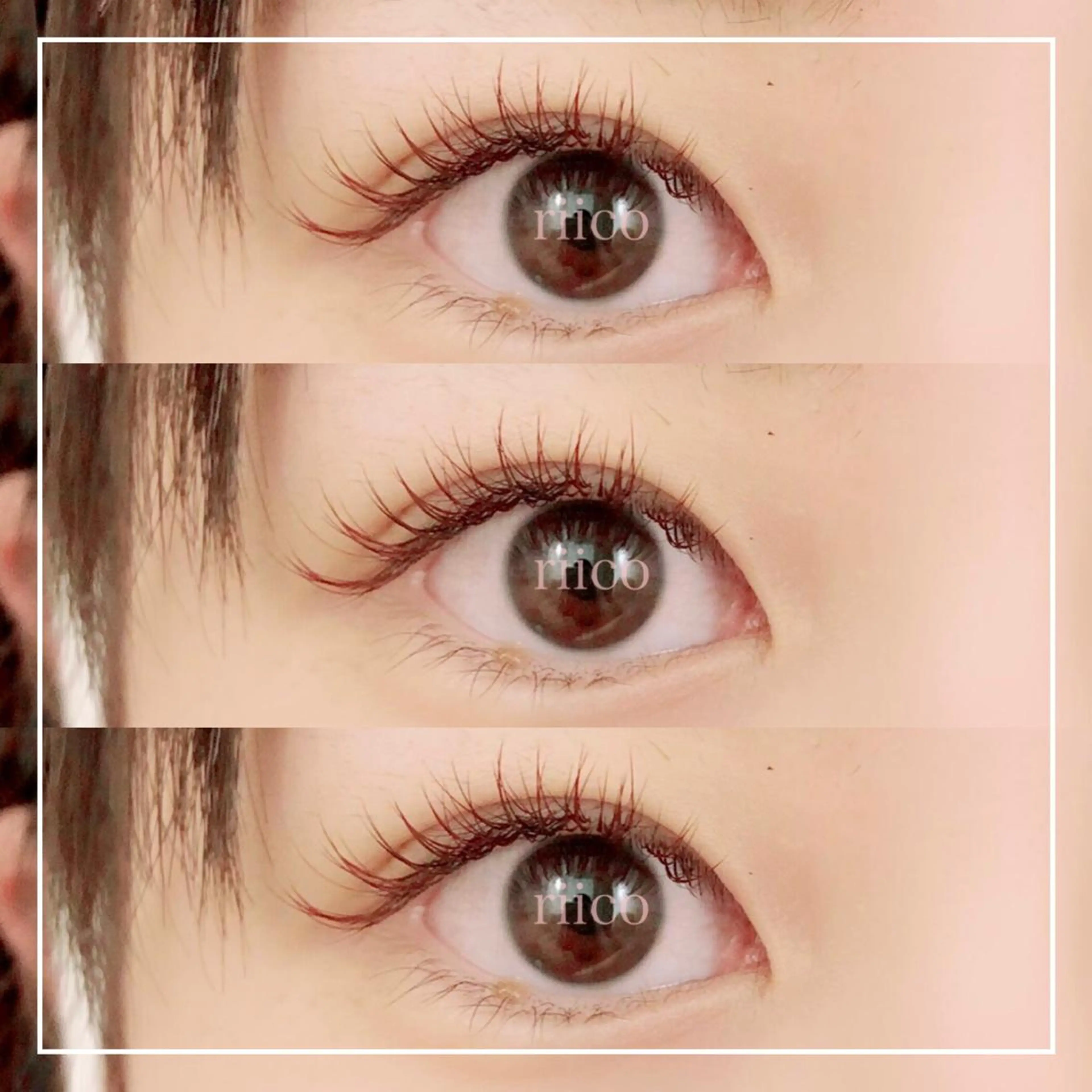 マツエク・マツパ KNACK eye lash RISAのマツエク・マツパデザイン