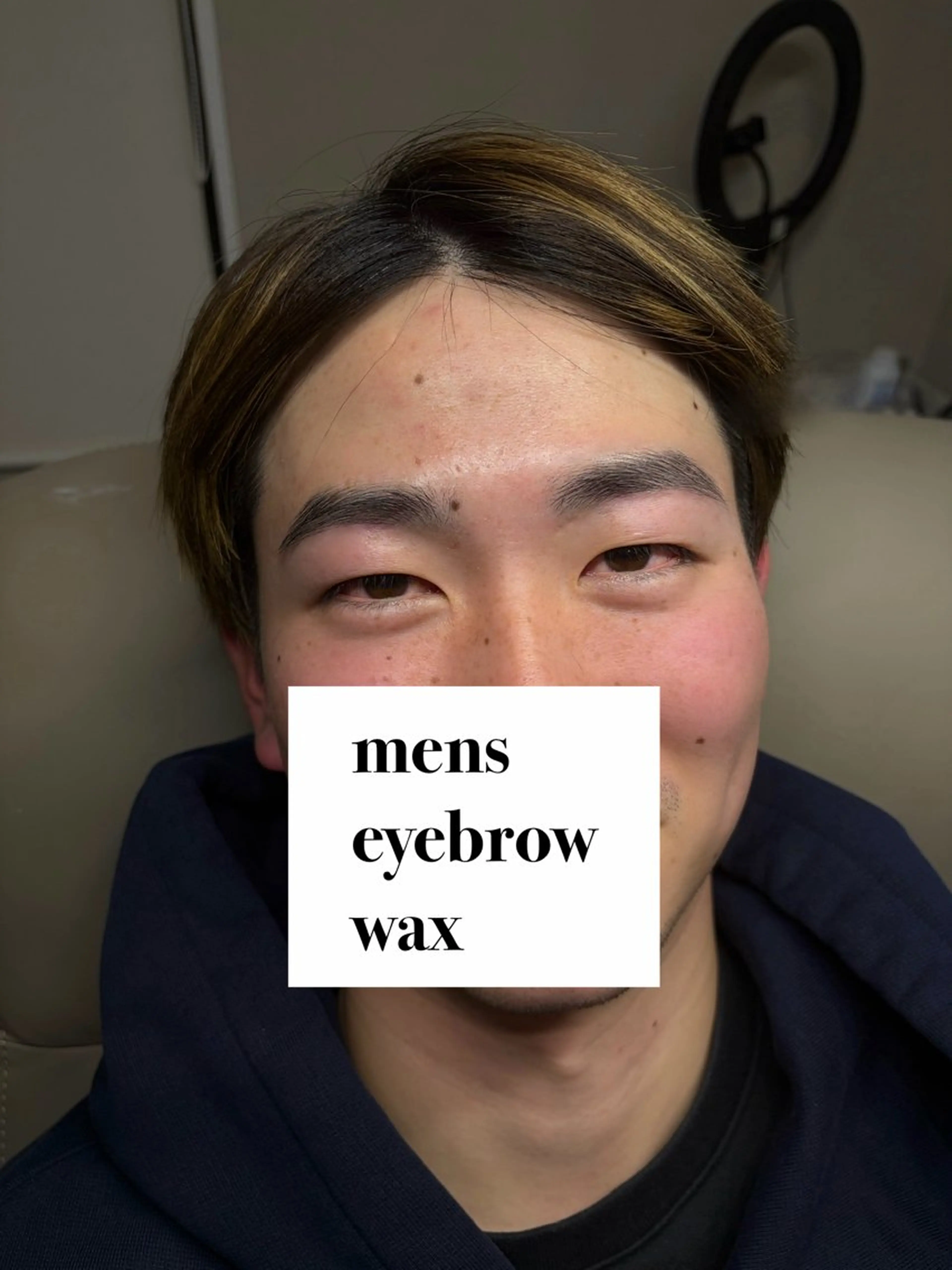 メンズ アイブロウ メンズアイブロウ 眉毛ワックス脱毛 private salon LI'M所属・眉／ﾌｪｲｽﾜｯｸｽ 🪴shioriの眉毛・アイブロウイメージ