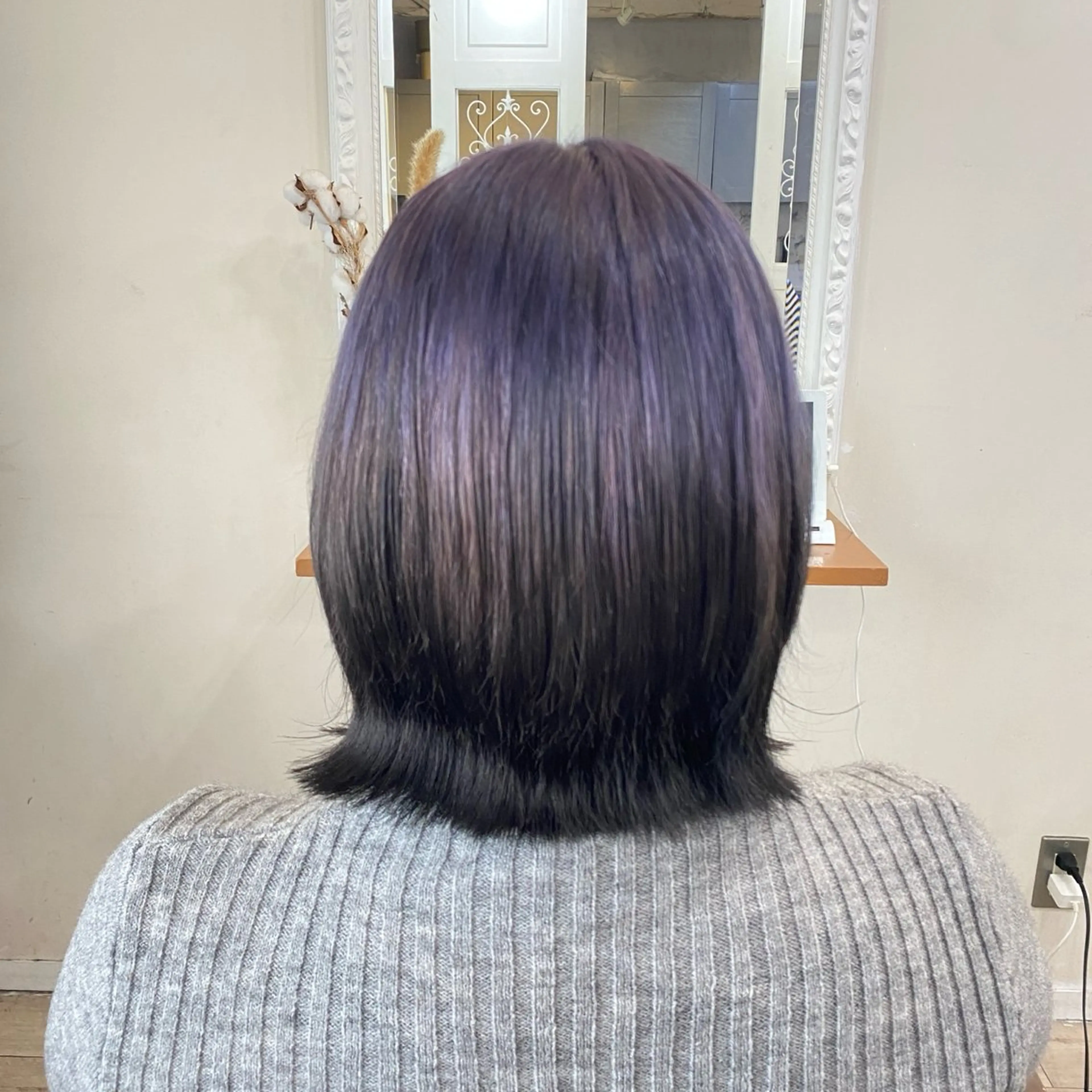 ミディアム 松井 優佳のヘアスタイル