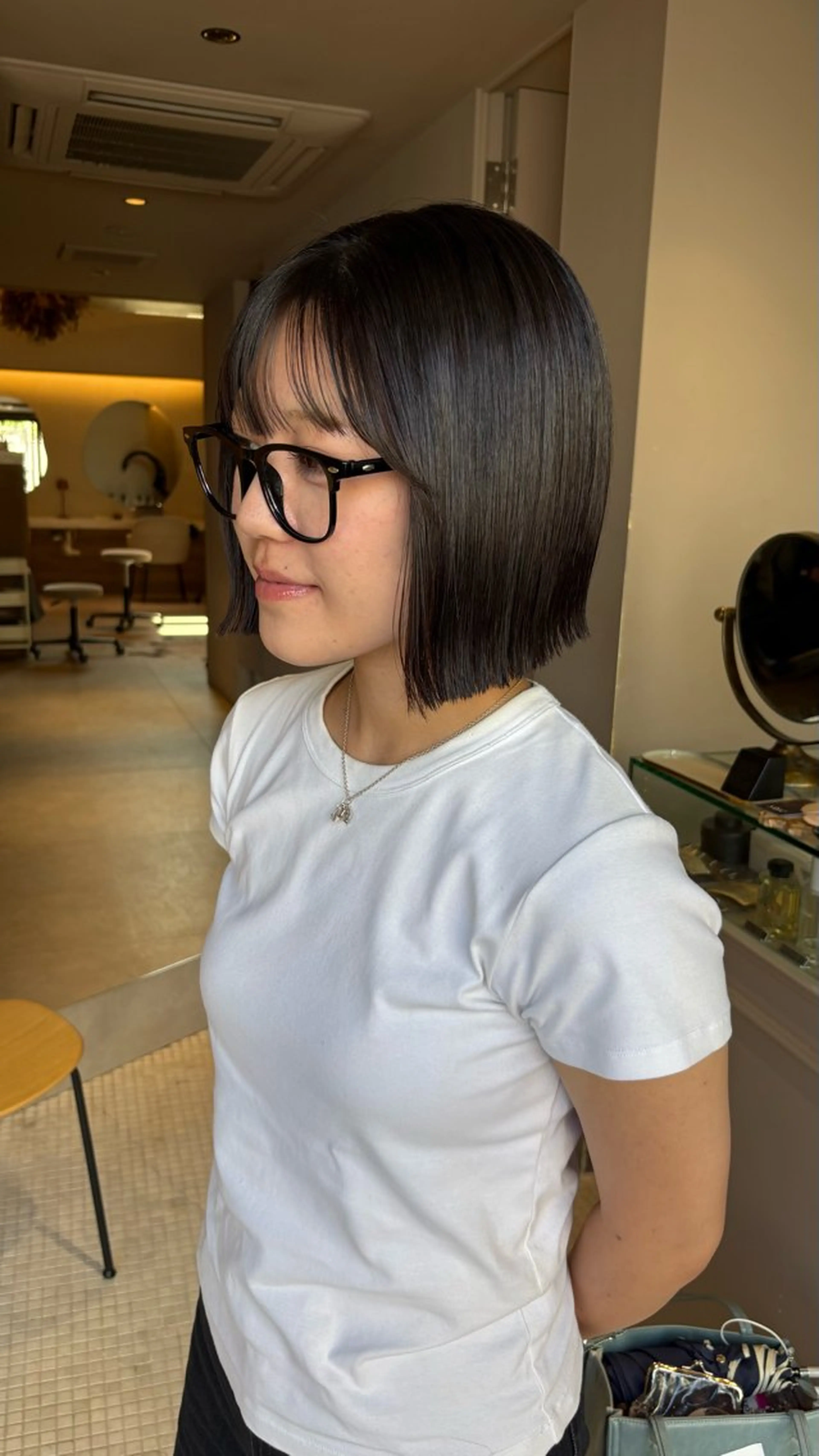 ショート 《無料カットモデル / perm》ナミのヘアスタイル