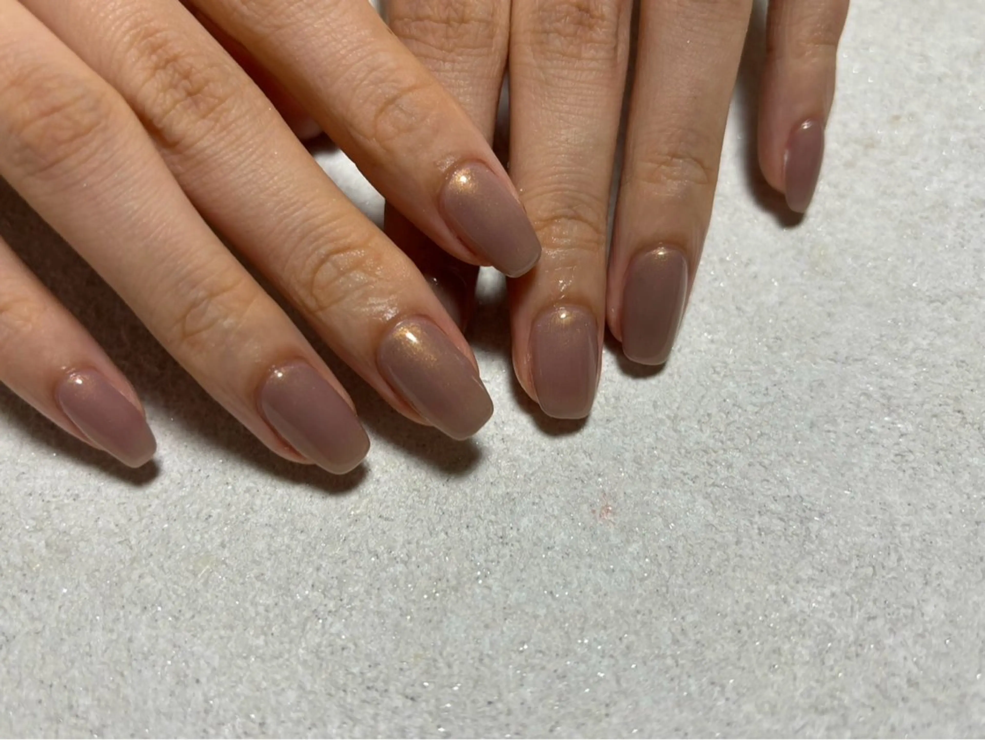 ネイル ジェルネイル メンズネイル ワンカラーネイル パラジェル シンプルネイル kiki nail たまプラーザのネイルデザイン