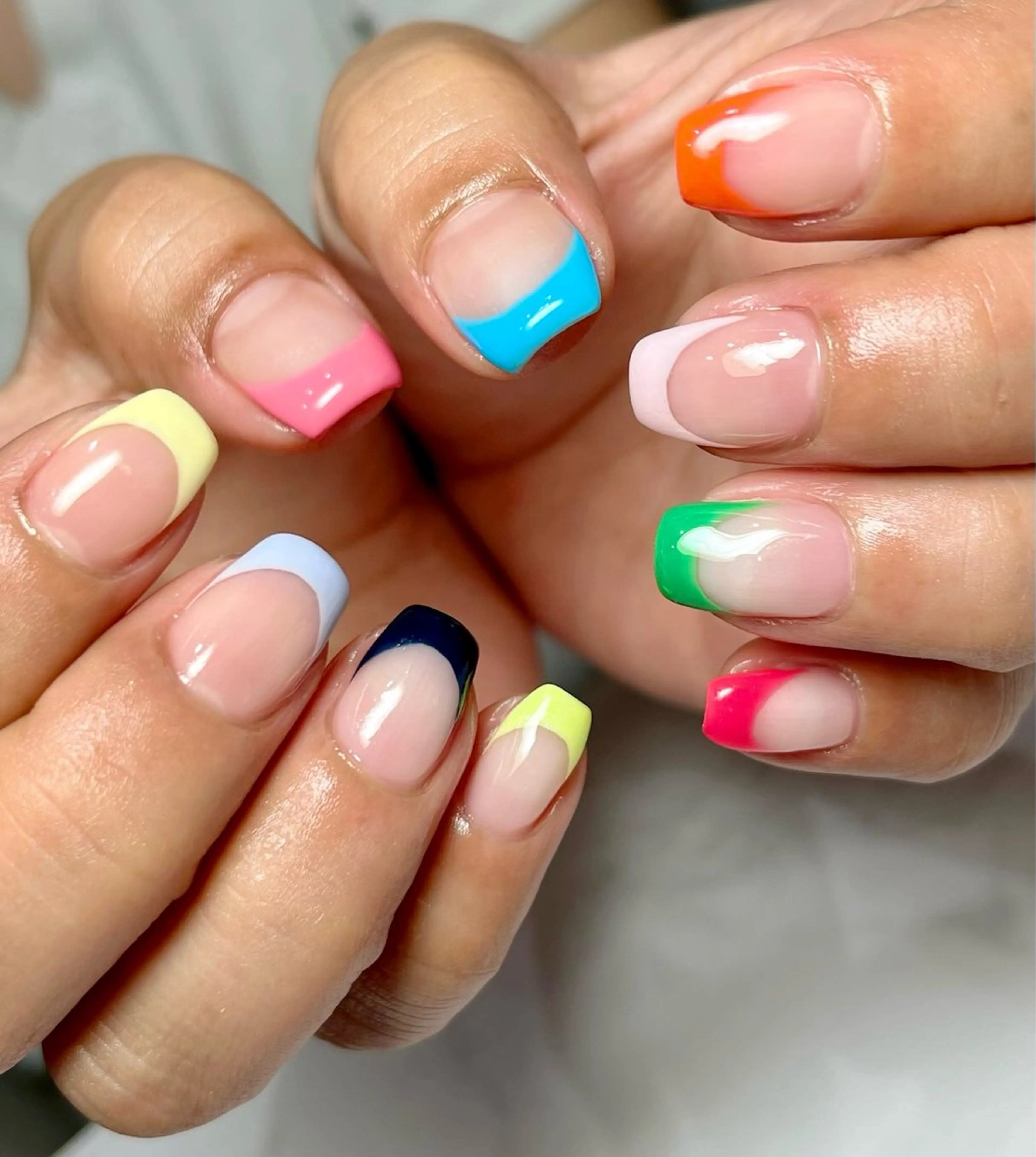 ネイル ハンドネイル lemon nailレモンネイルのネイルデザイン