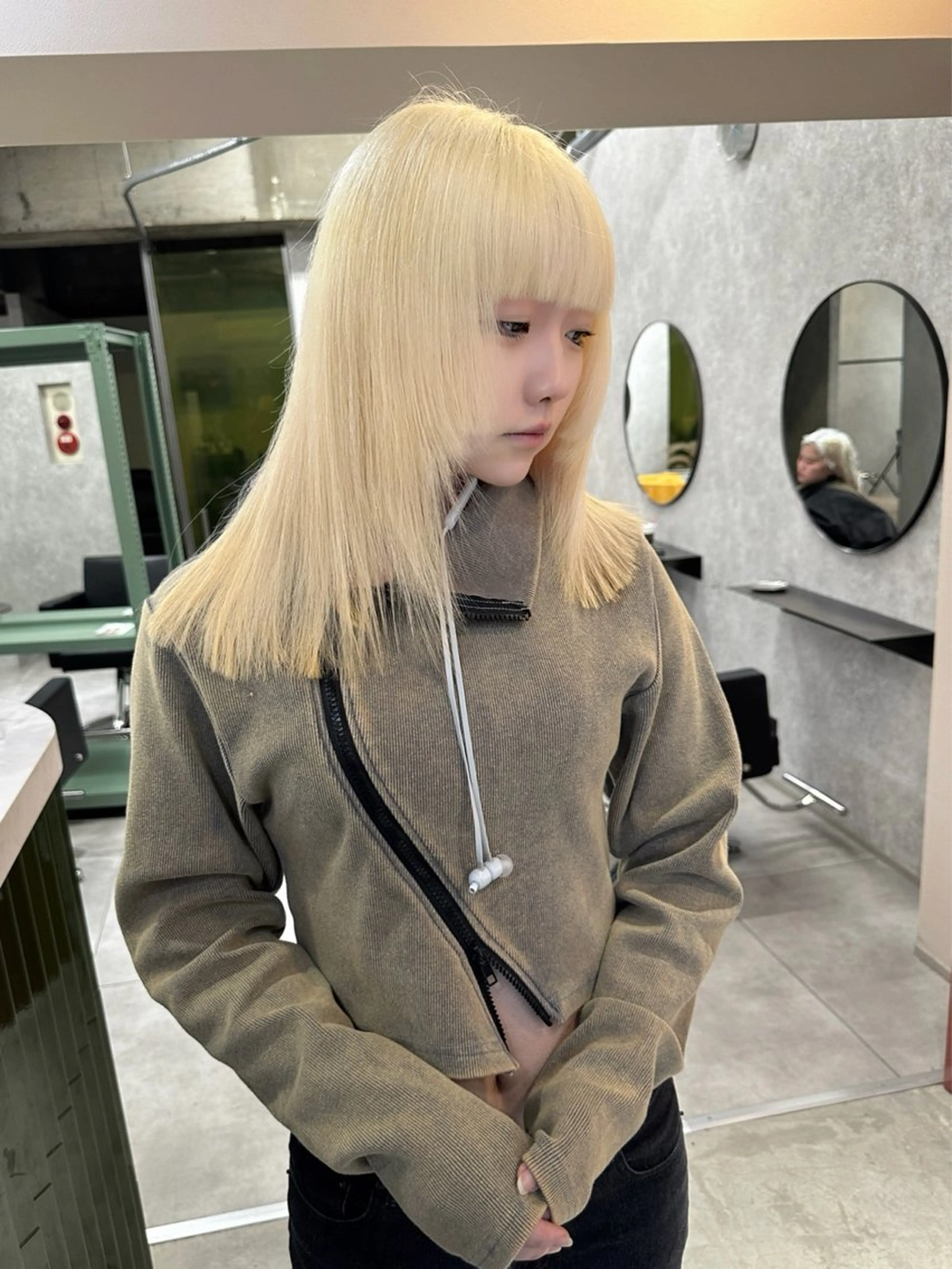 ミディアム カラー カット ヘアカラー cope'u FALBE所属・💚ブリーチカラー 指名🥇💚ユウスケのヘアスタイル