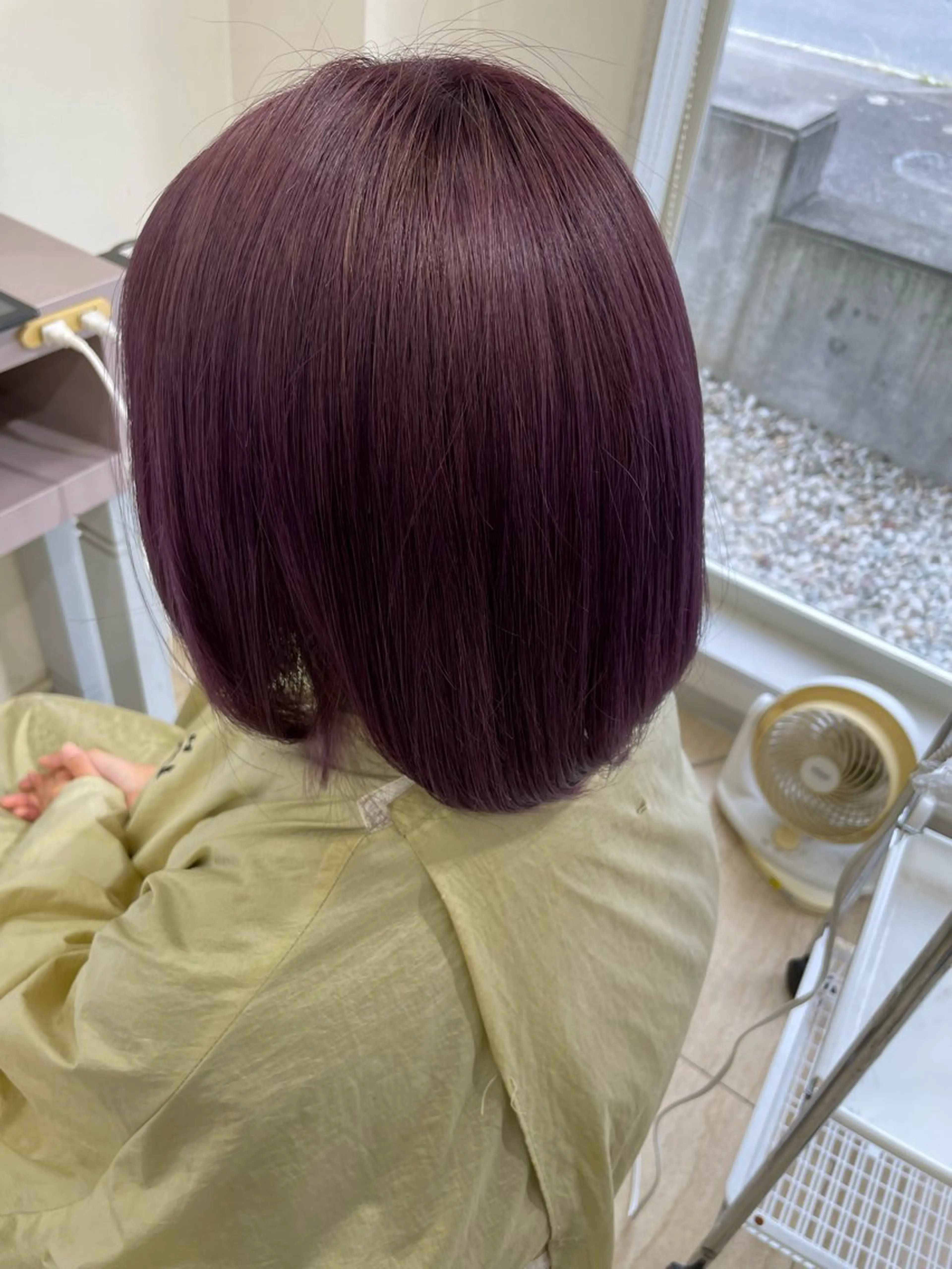 ショート カラー 工藤 彩花のヘアスタイル