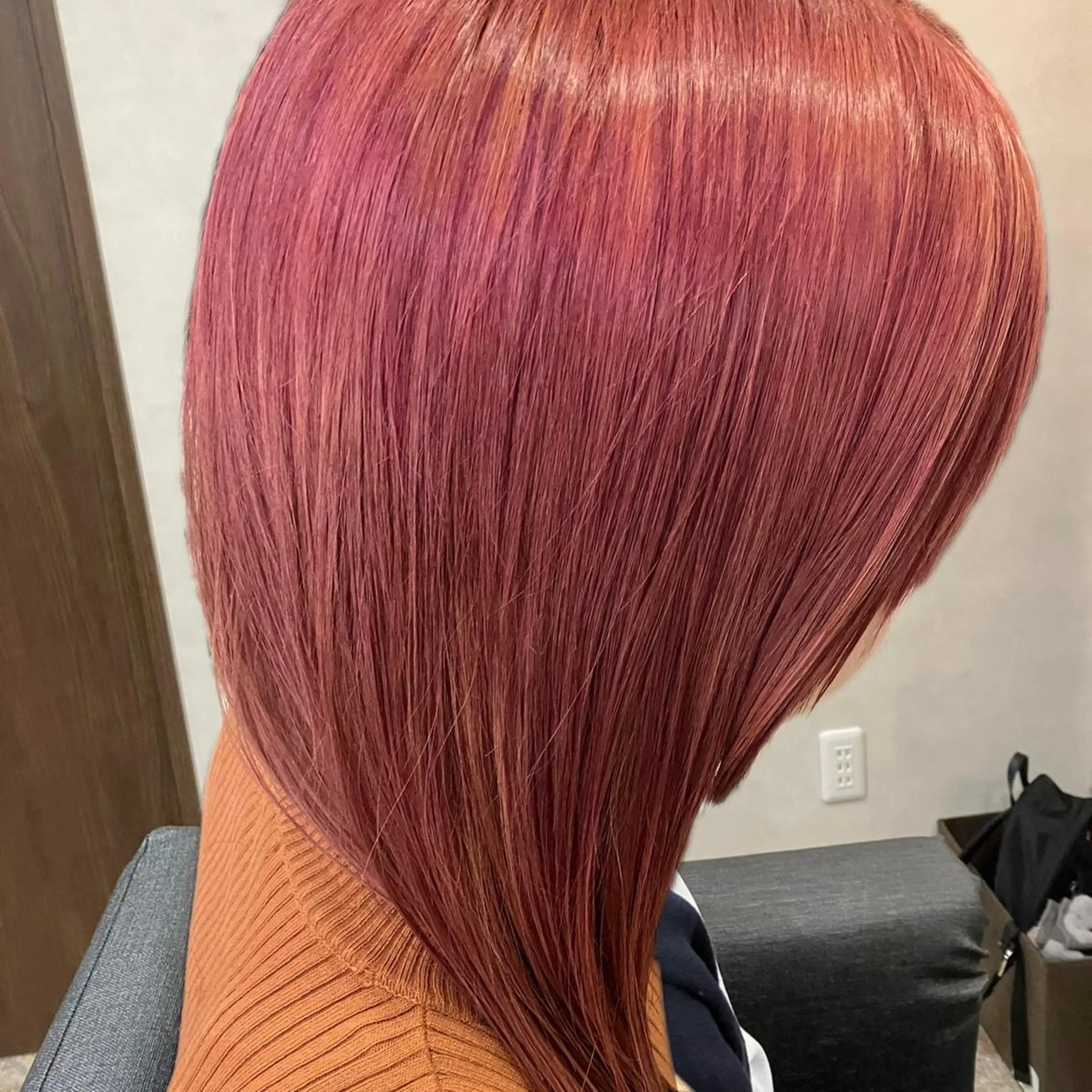 ロング カラー ヘアカラー トリートメント LIME HAIR DESIGN所属・髪質改善 LIME 長野駅のヘアスタイル