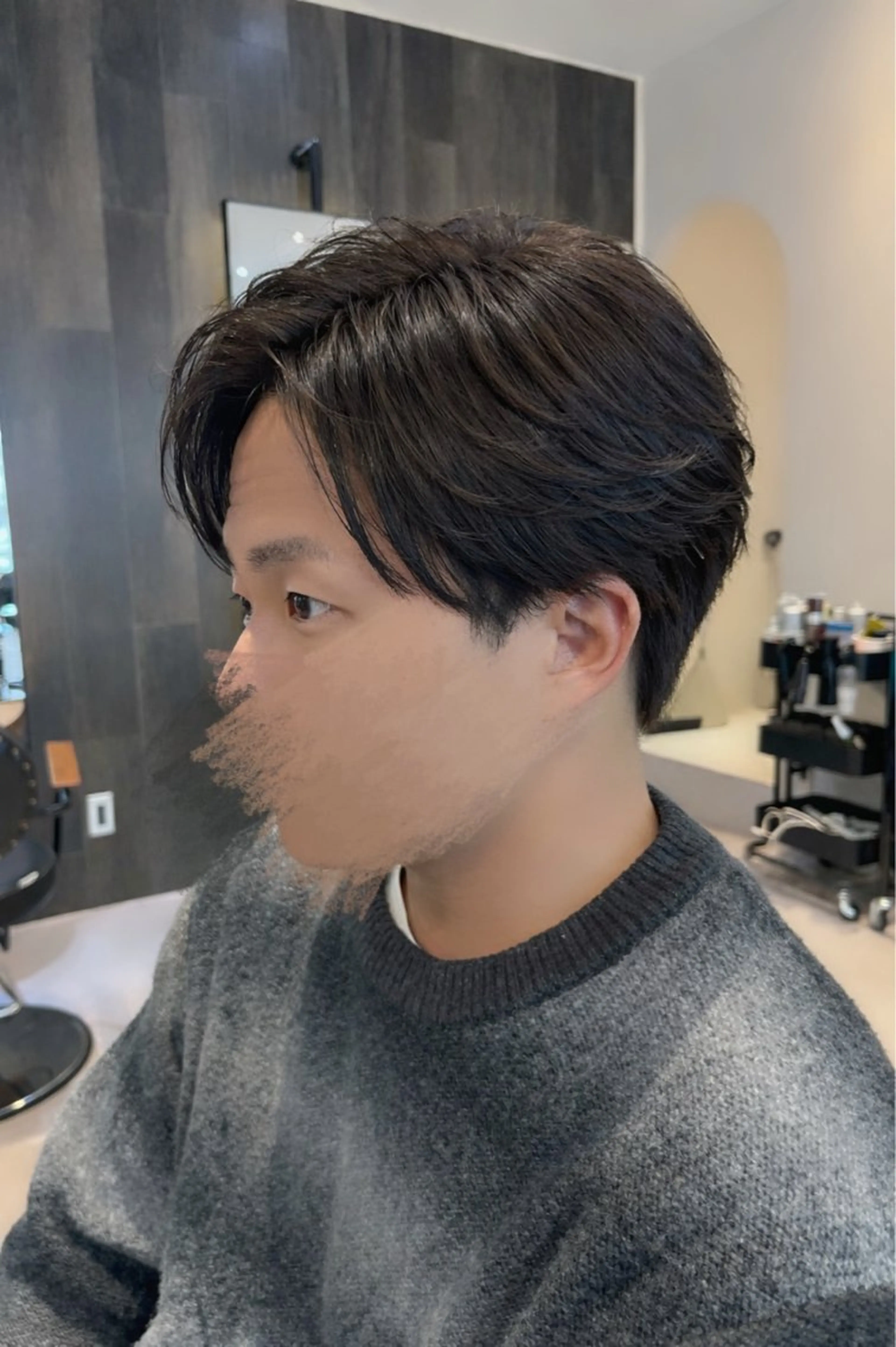 メンズ カット メンズ特化/ 透明感カラー/りなのヘアスタイル