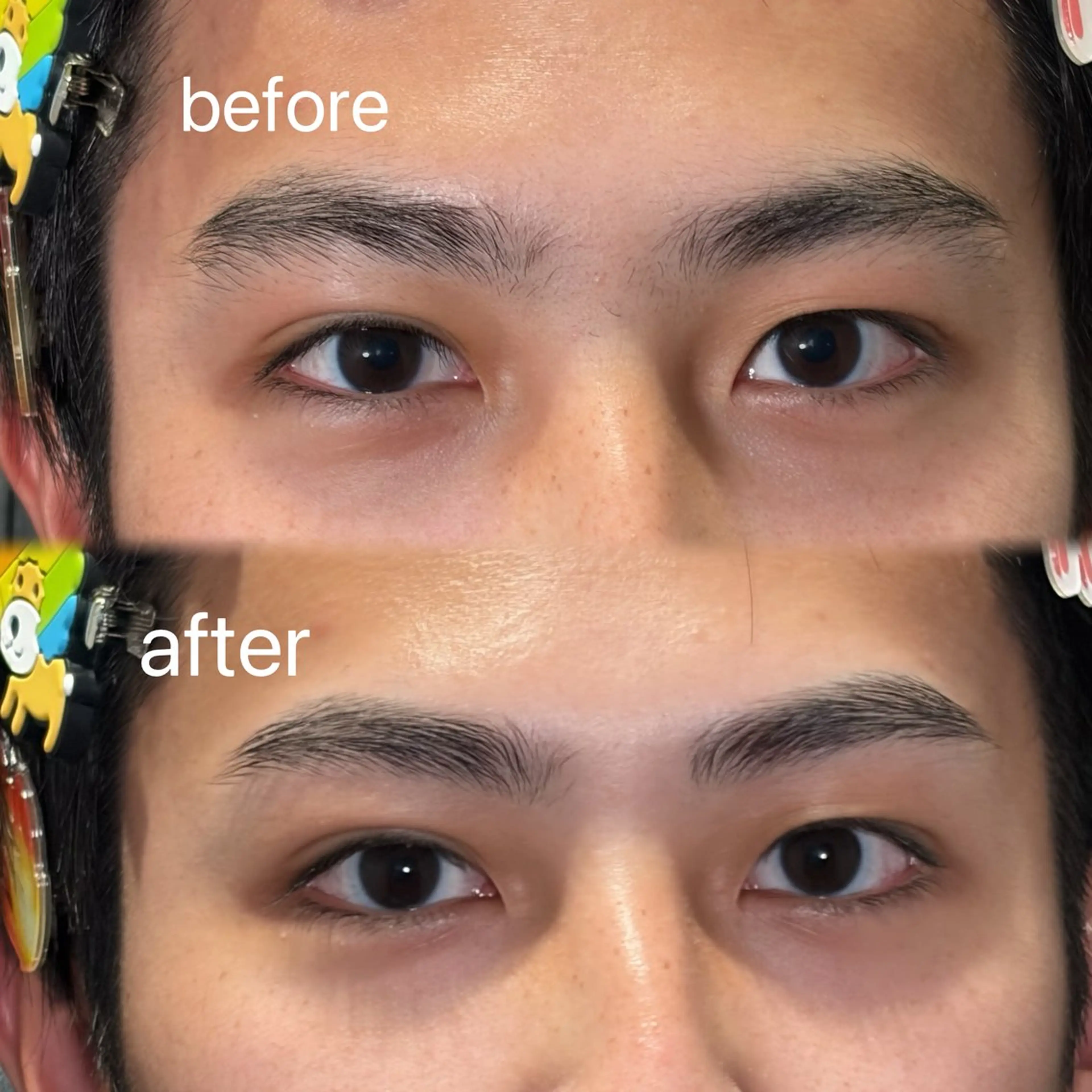 メンズ アイブロウ ワックス脱毛 eyebrowsalon LUMIEU所属・LUMIEU SAKURAKOの眉毛・アイブロウイメージ
