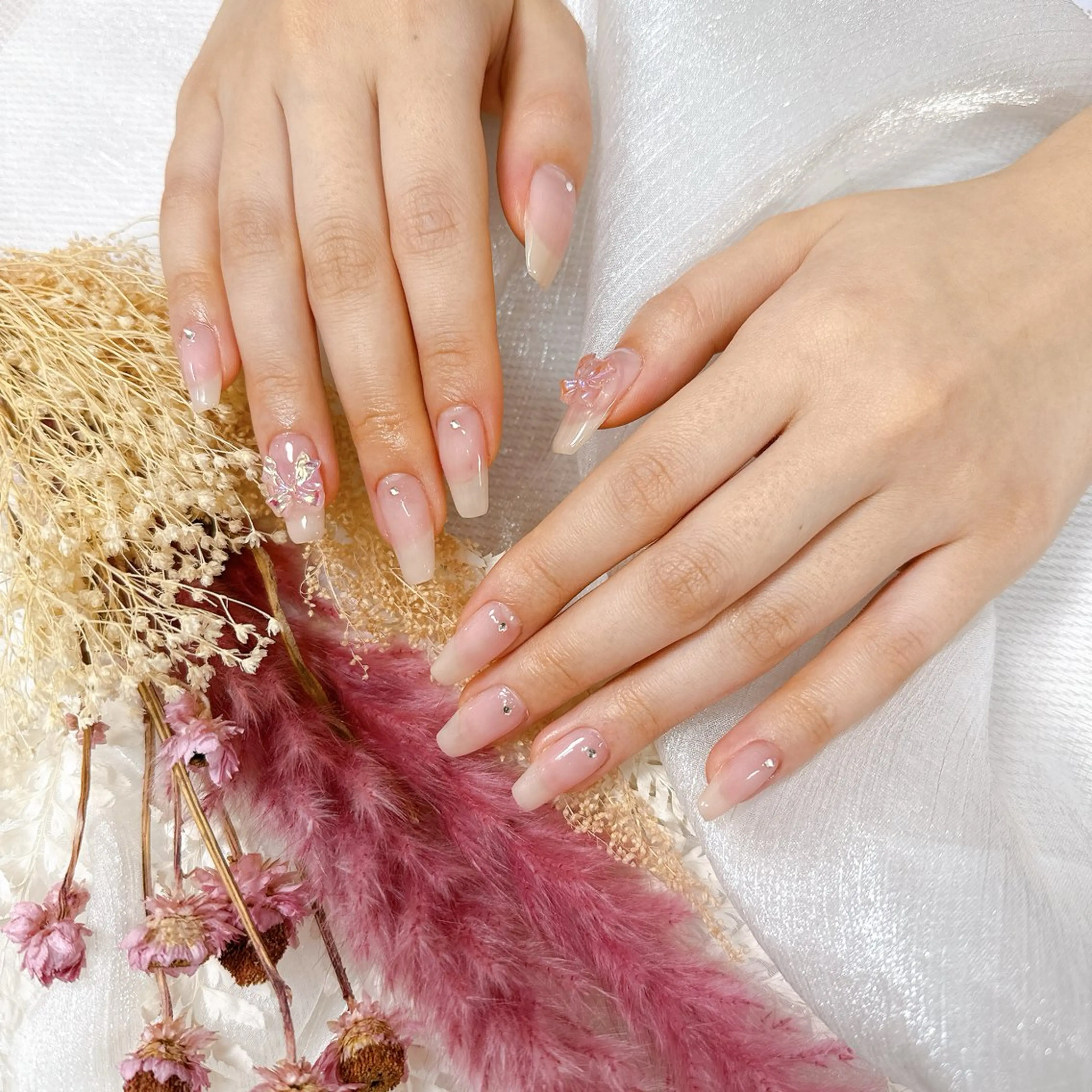 ネイル Hana NAIL所属・🩵 Rin🩵のネイルデザイン