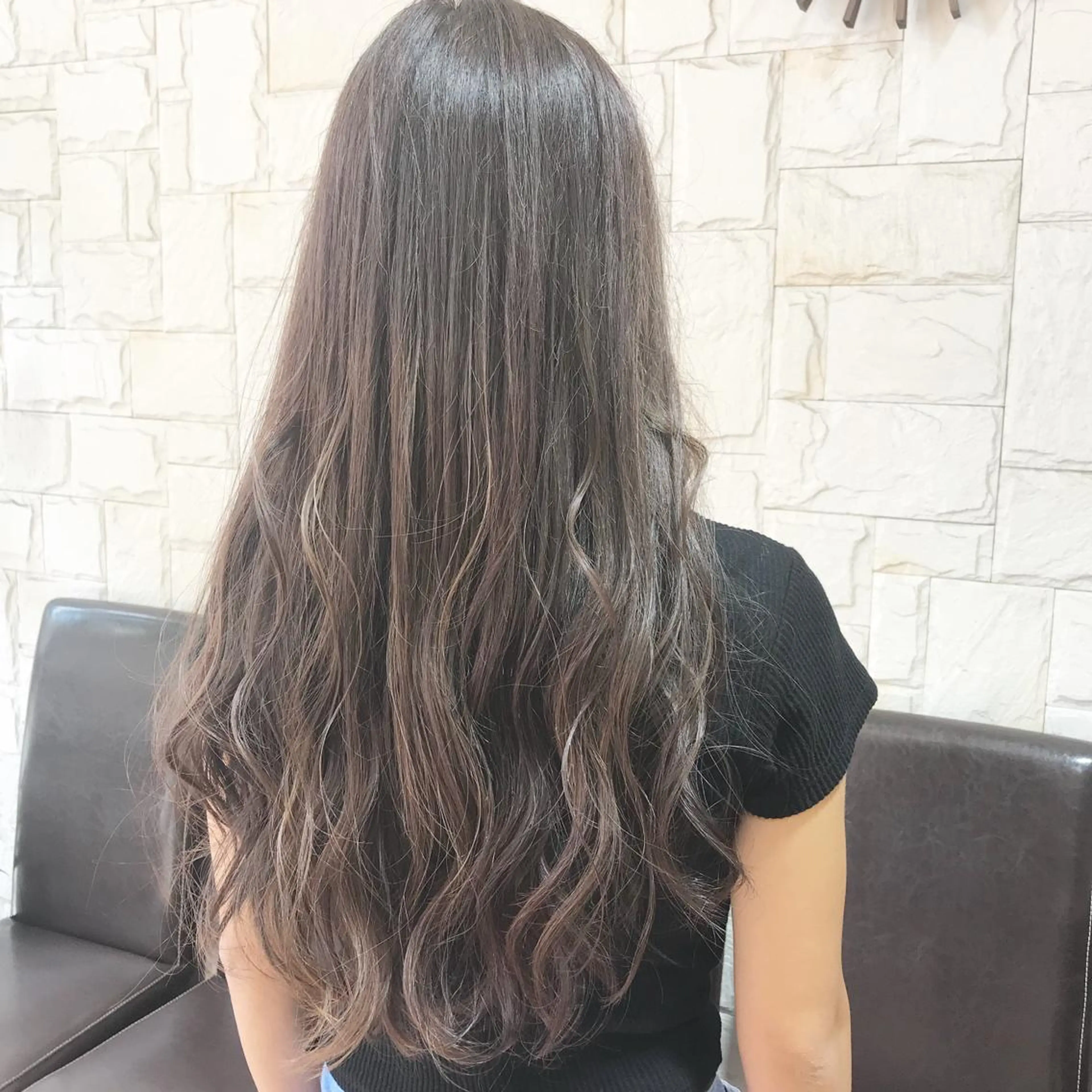 ロング カラー 🥛洒落髪小顔cut なら龍崎🥛のヘアスタイル