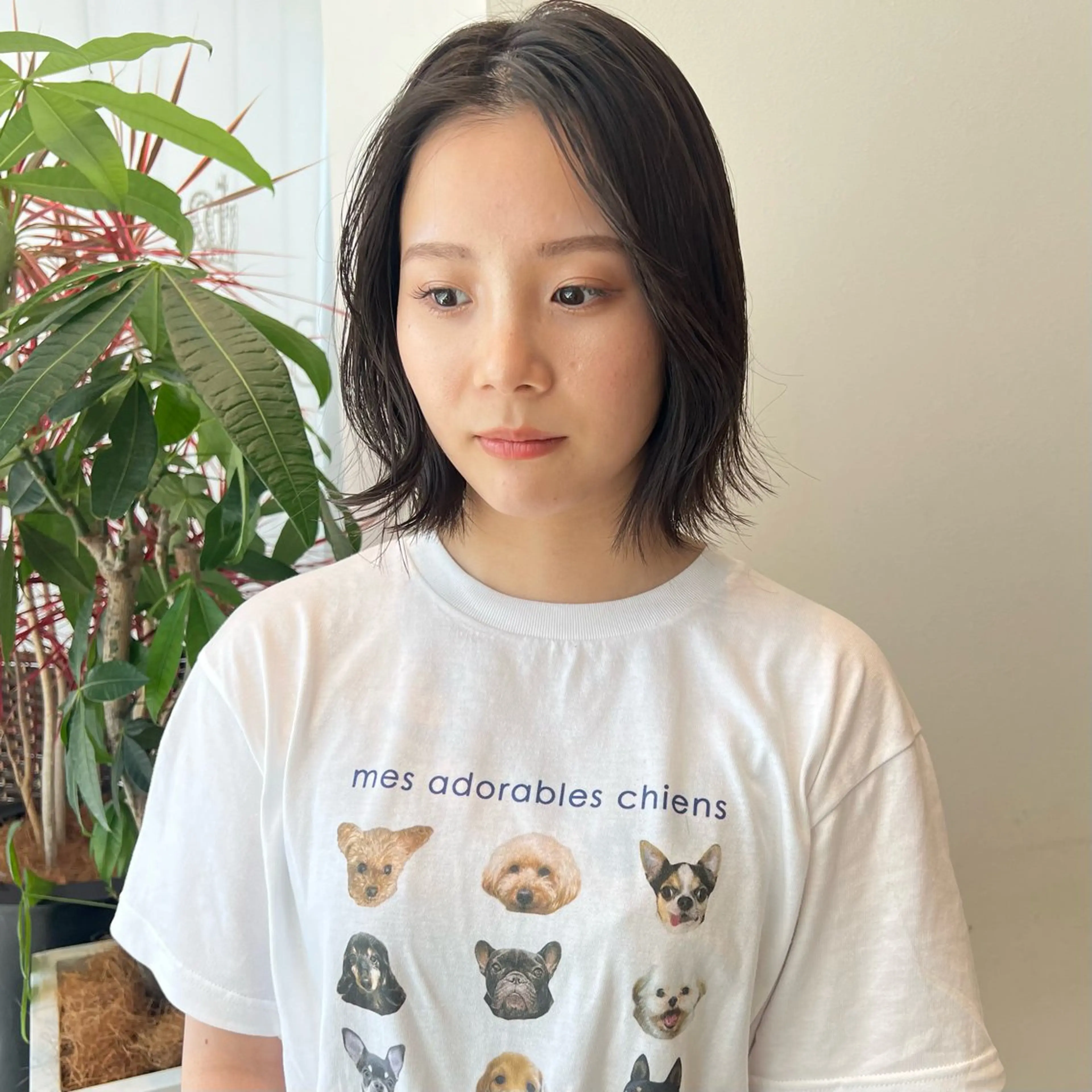 ミディアム カラー ヘアカラー k-two あべのキューズモール所属・k-two 天王寺♡ honokaのヘアスタイル