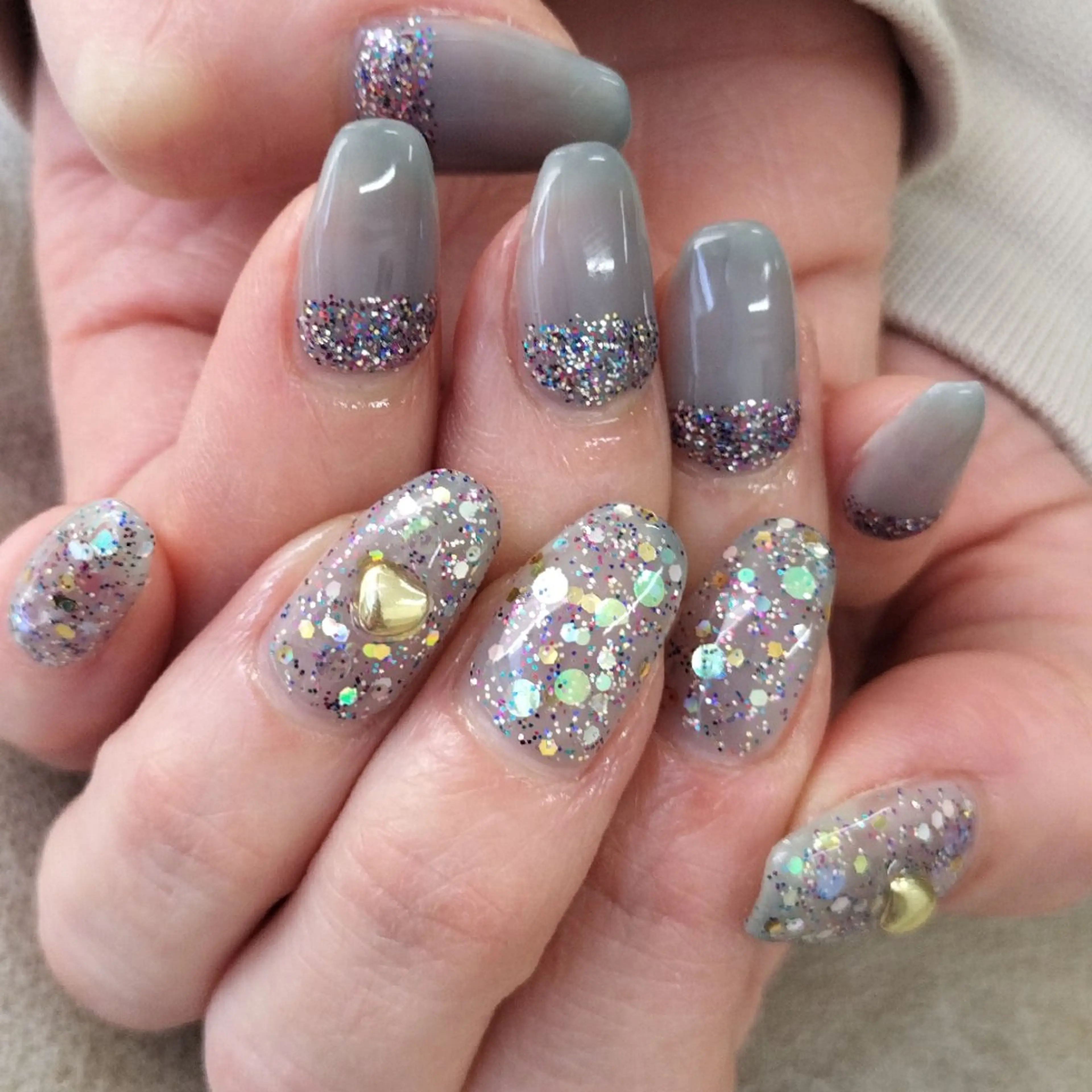 ネイル 持ち込み ハンドネイル She by M【シーバイエム】パラジェル/ニュアンスネイル所属・She by M. Ryoukaのネイルデザイン