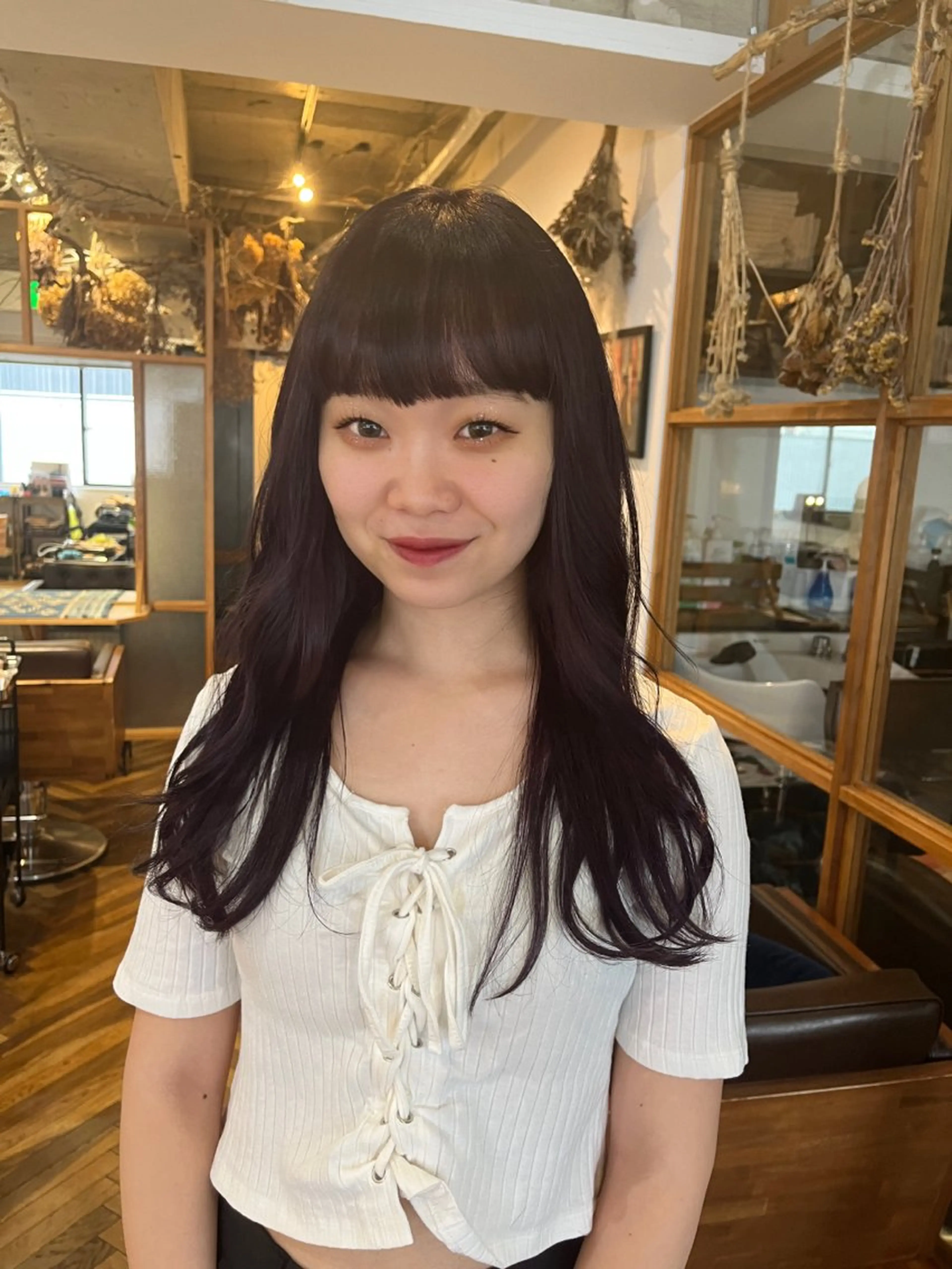 ロング カラー HOMIE TOKYO所属・sora / 渋谷 / ハイトーンのヘアスタイル