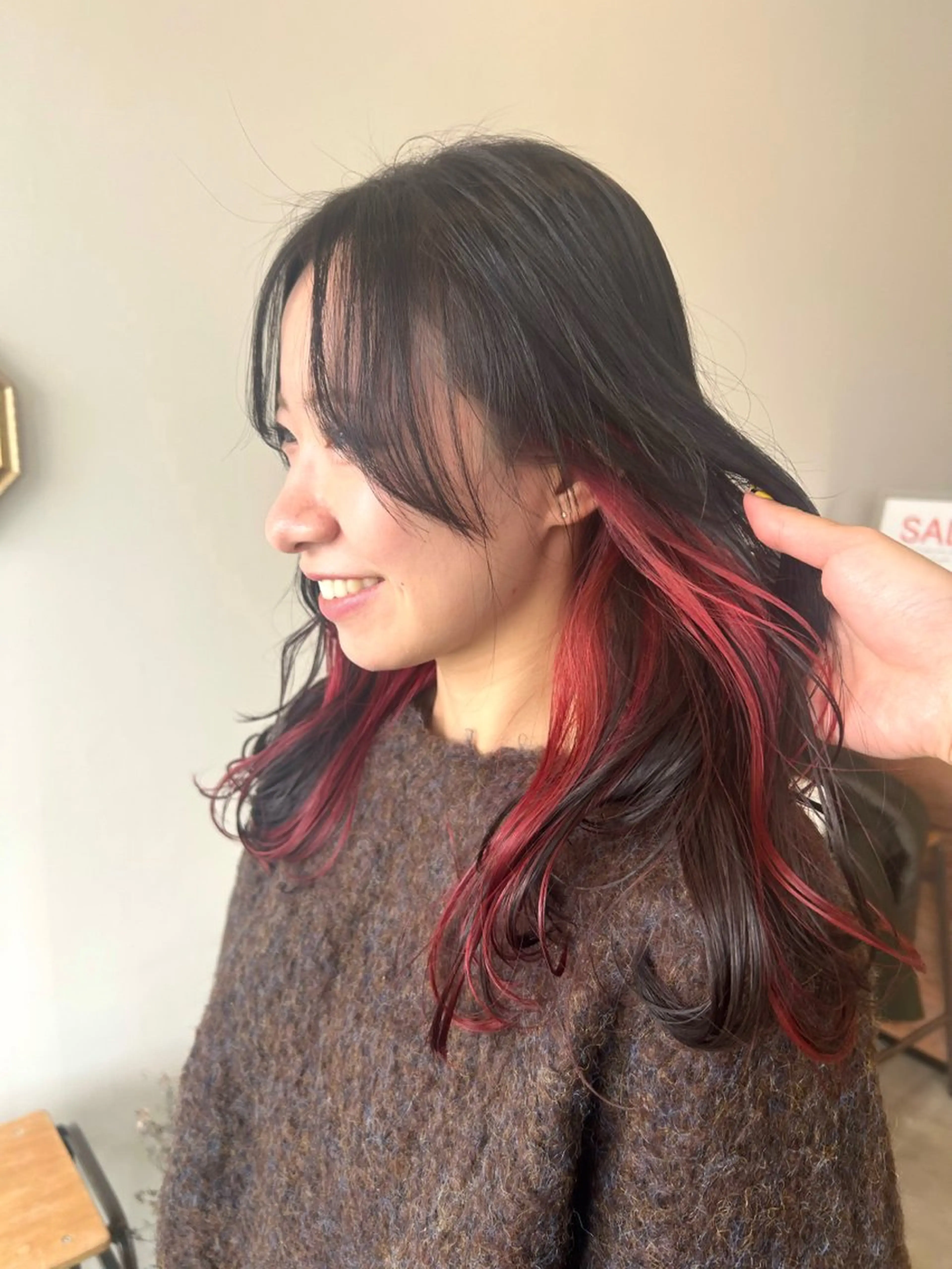 【30%off】カット+インナーカラーの写真