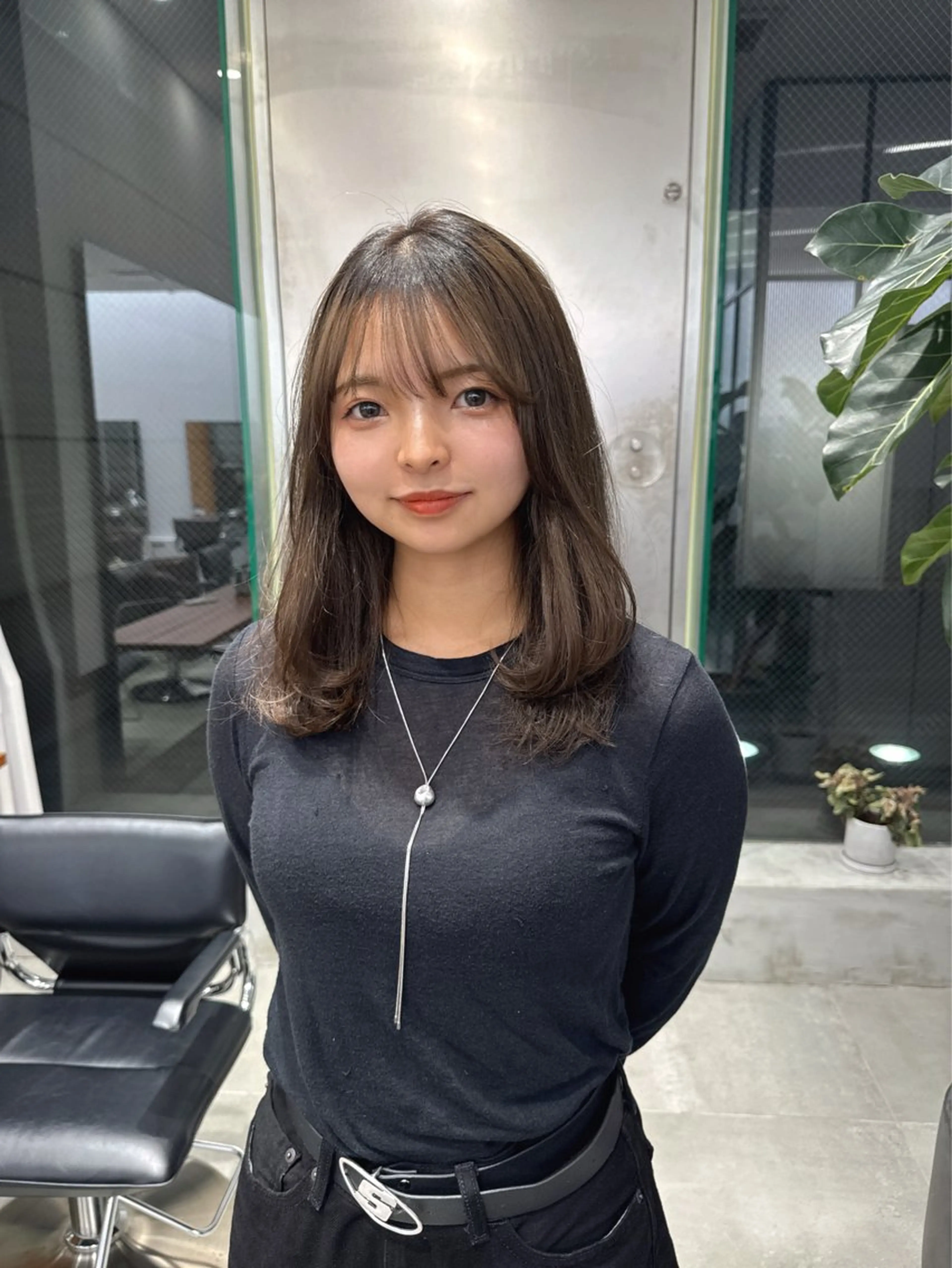 セミロング カット ひかり/ショート /似合わせカットのヘアスタイル