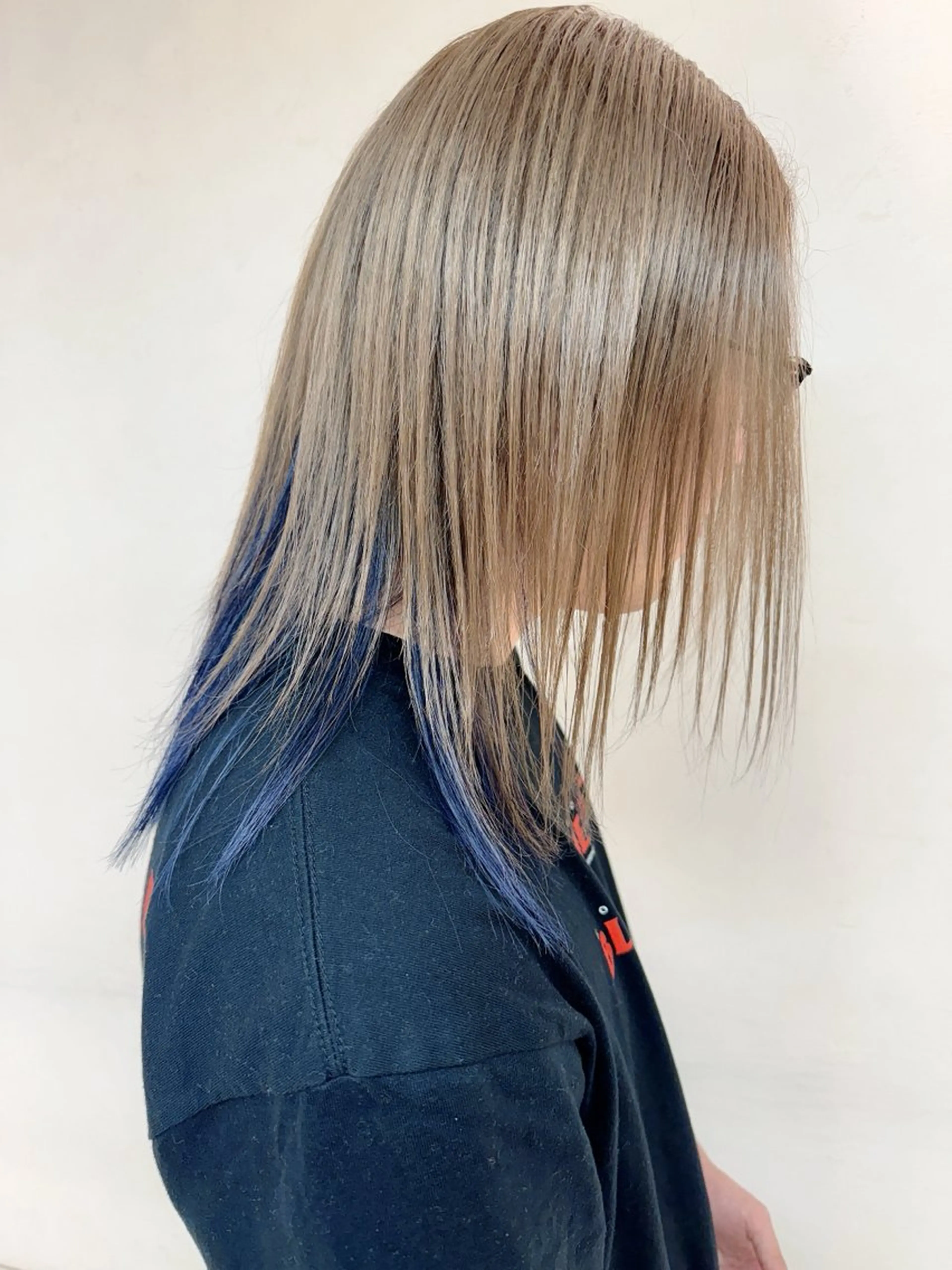 ロング カラー ダブルカラー インナーカラー 汐見 悠佑のヘアスタイル