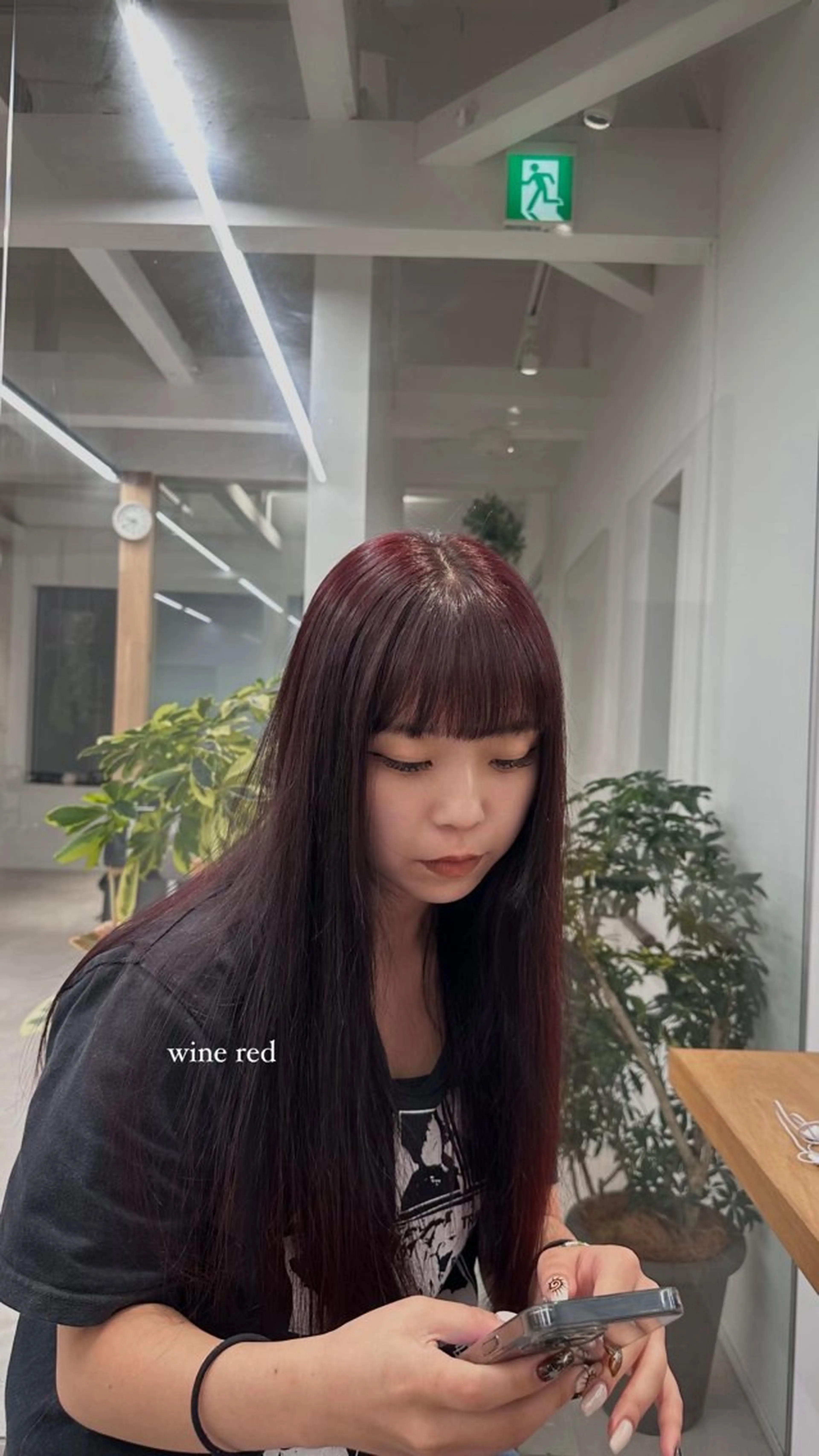 ロング カラー ヘアカラー トリートメント Lomalia Rukaのヘアスタイル