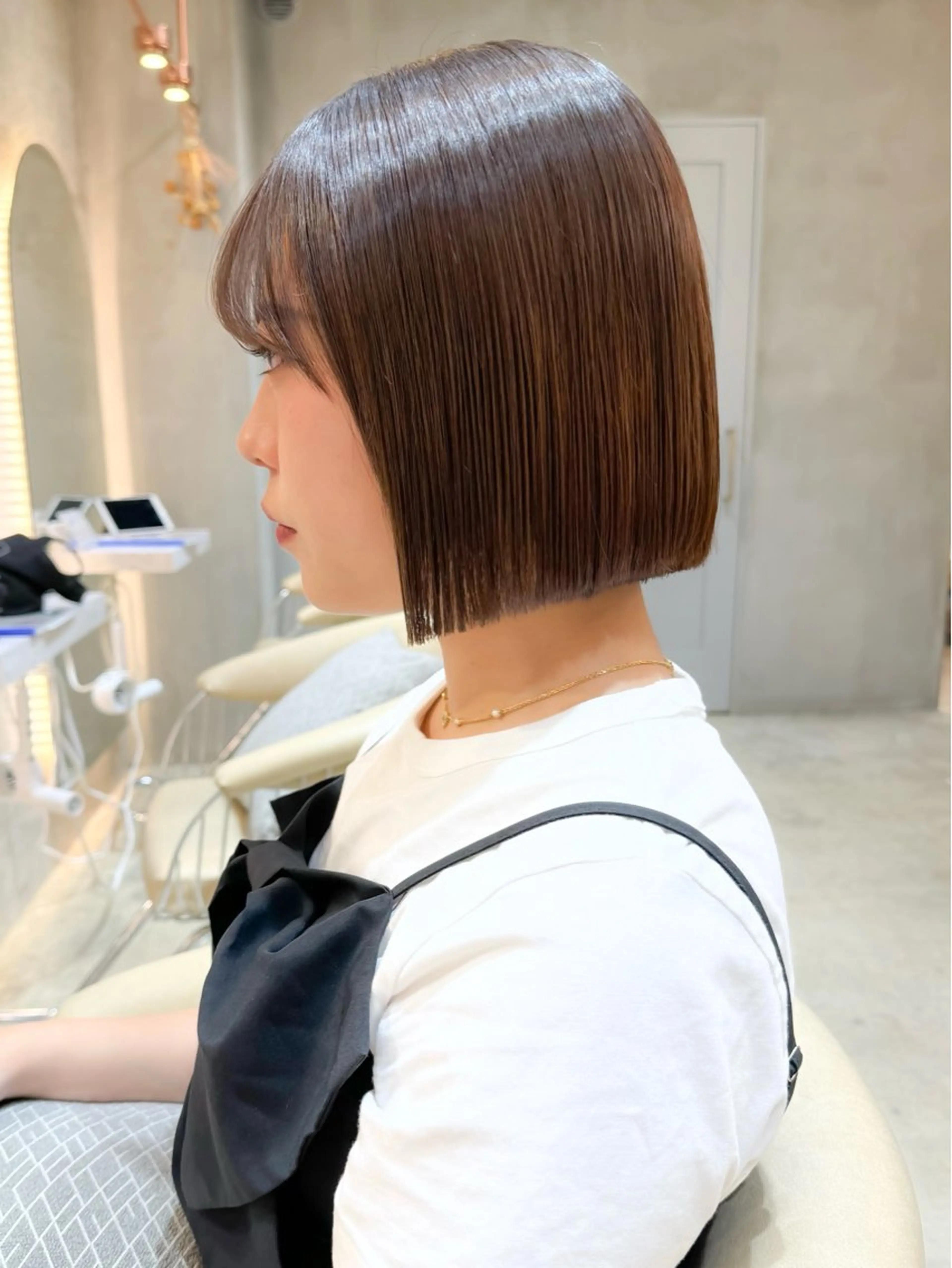 ショート カット ヘアカラー トリートメント 🌹ボブ/髪質改善 韓国ヘア🌹澤口龍成のヘアスタイル