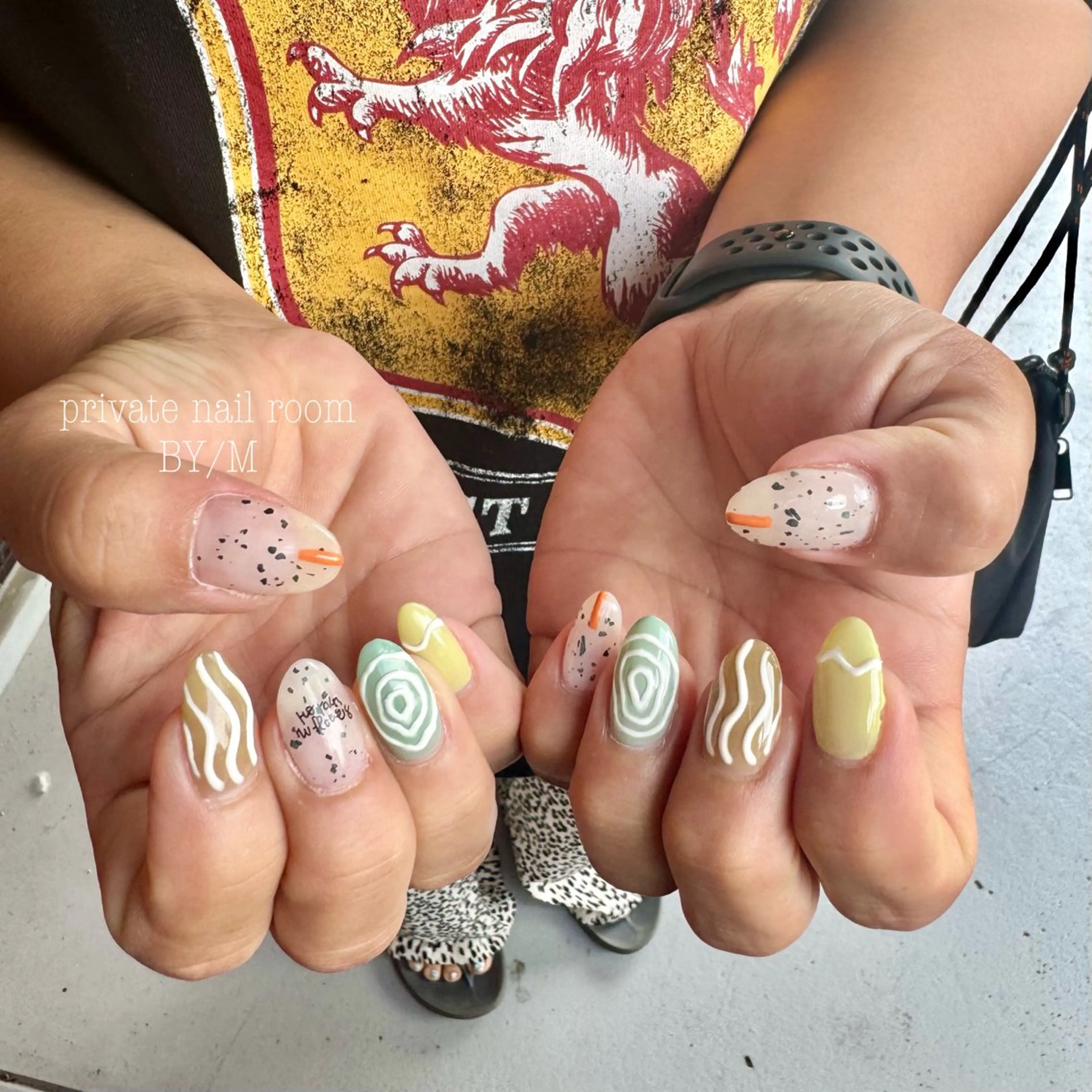 ネイル ぷっくりネイル BY / Mのネイルデザイン