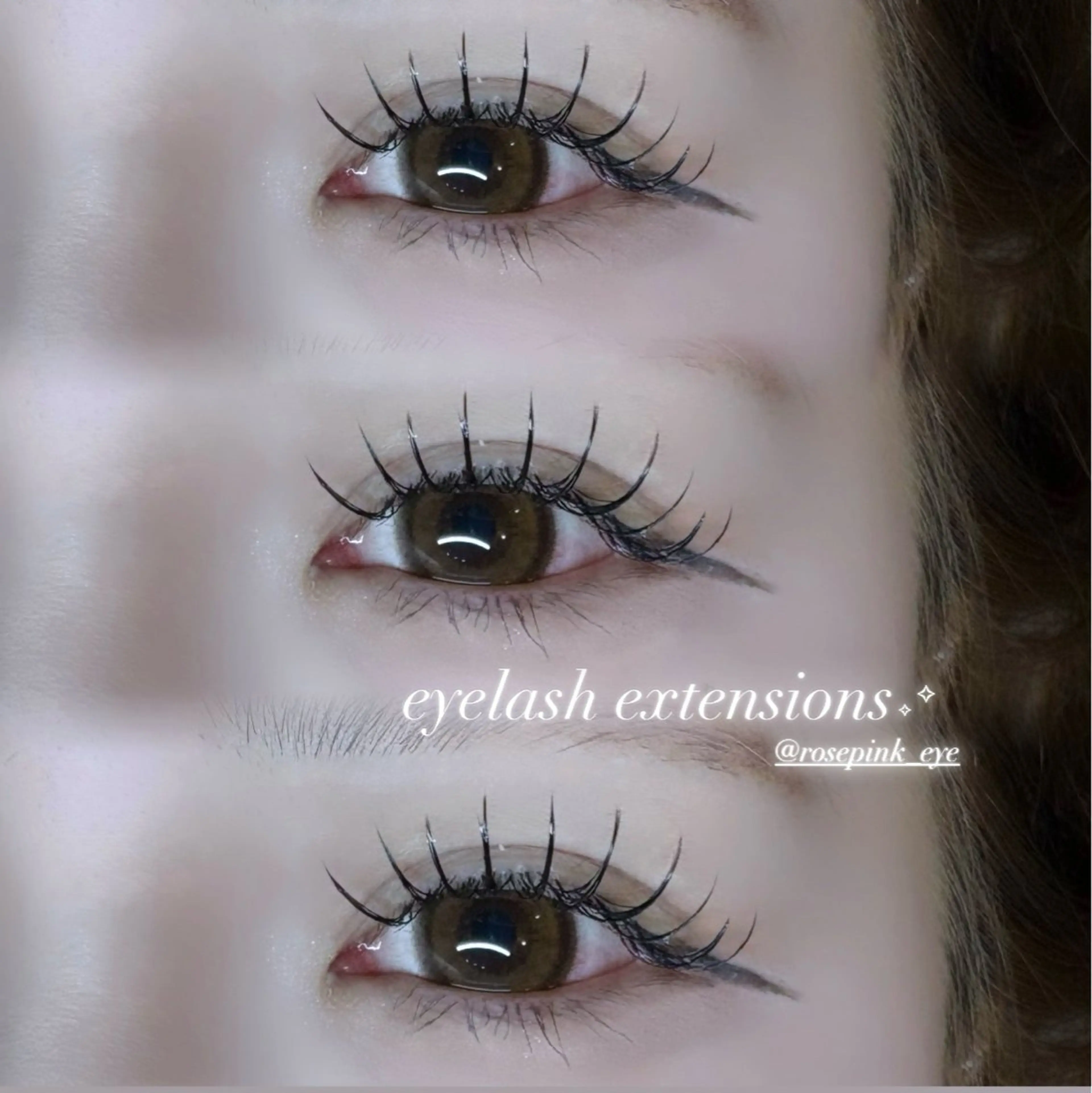 マツエク・マツパ マツエク rose pink所属・rose pink MIYUのマツエク・マツパデザイン