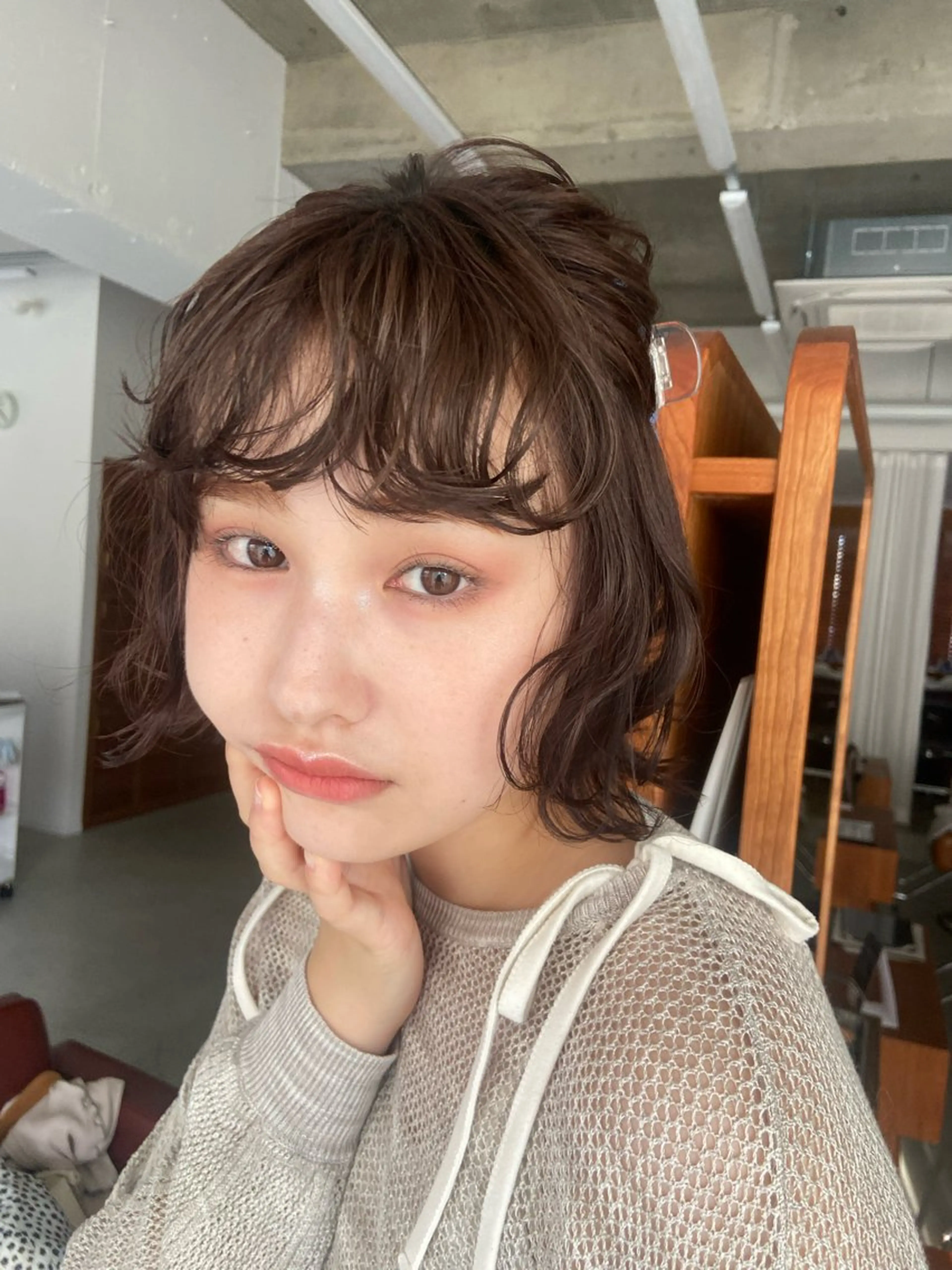 ショート ヘアアレンジ 藤原 あかりのヘアスタイル