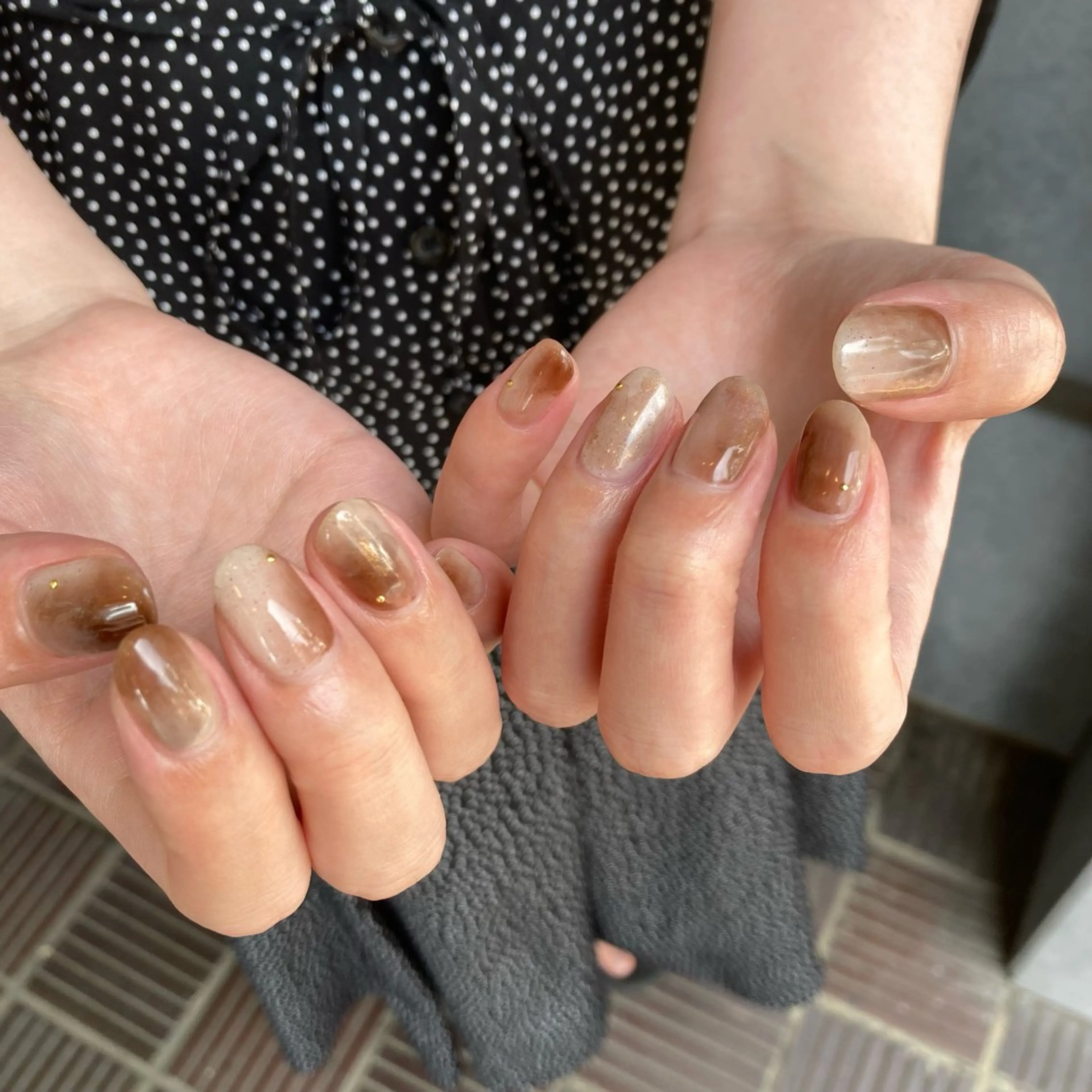 ネイル ハンドネイル shio ♡ 1月予約受付中のネイルデザイン