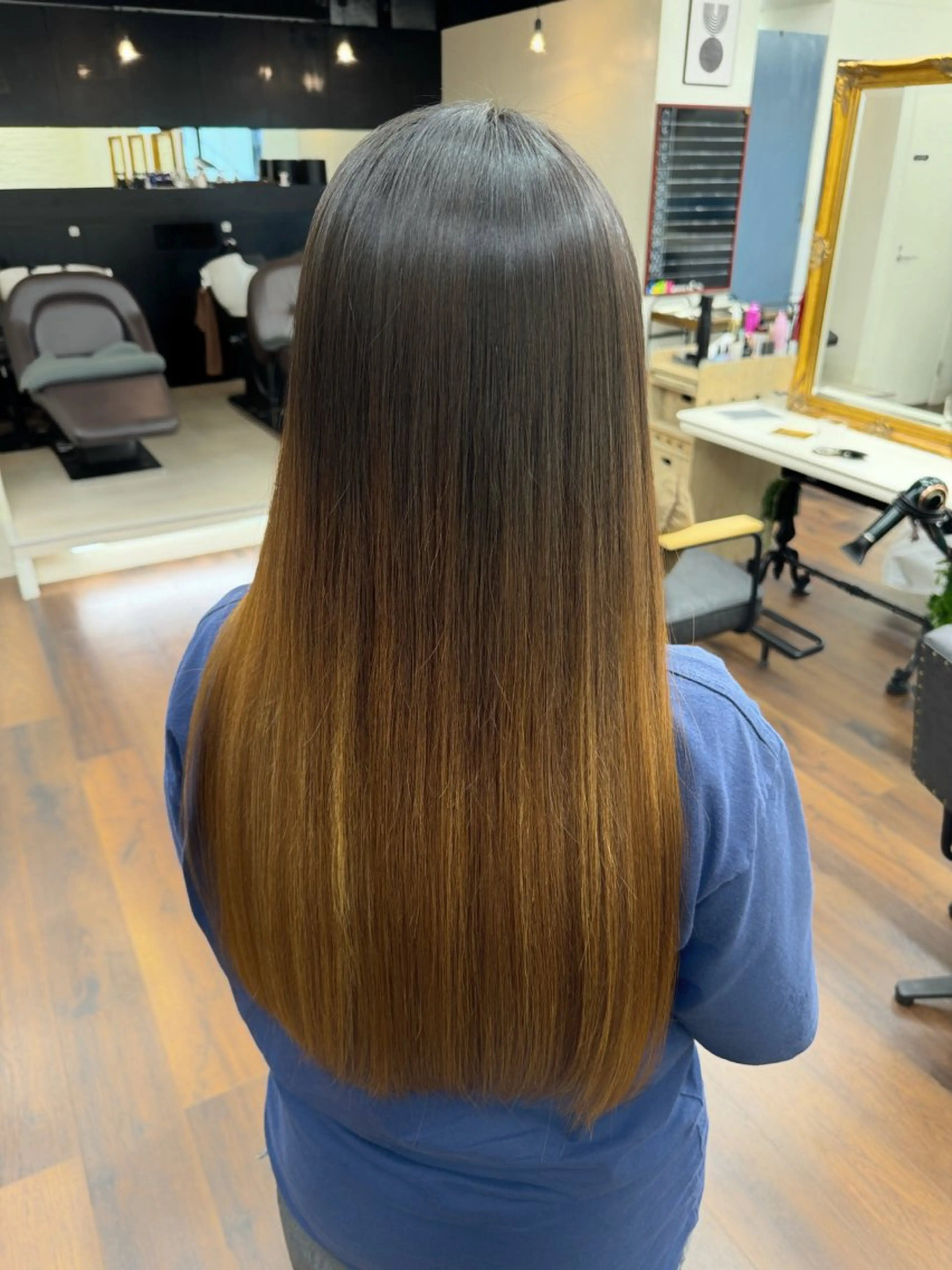 ロング YUTA/艶髪/髪質 改善/メンズカットのヘアスタイル