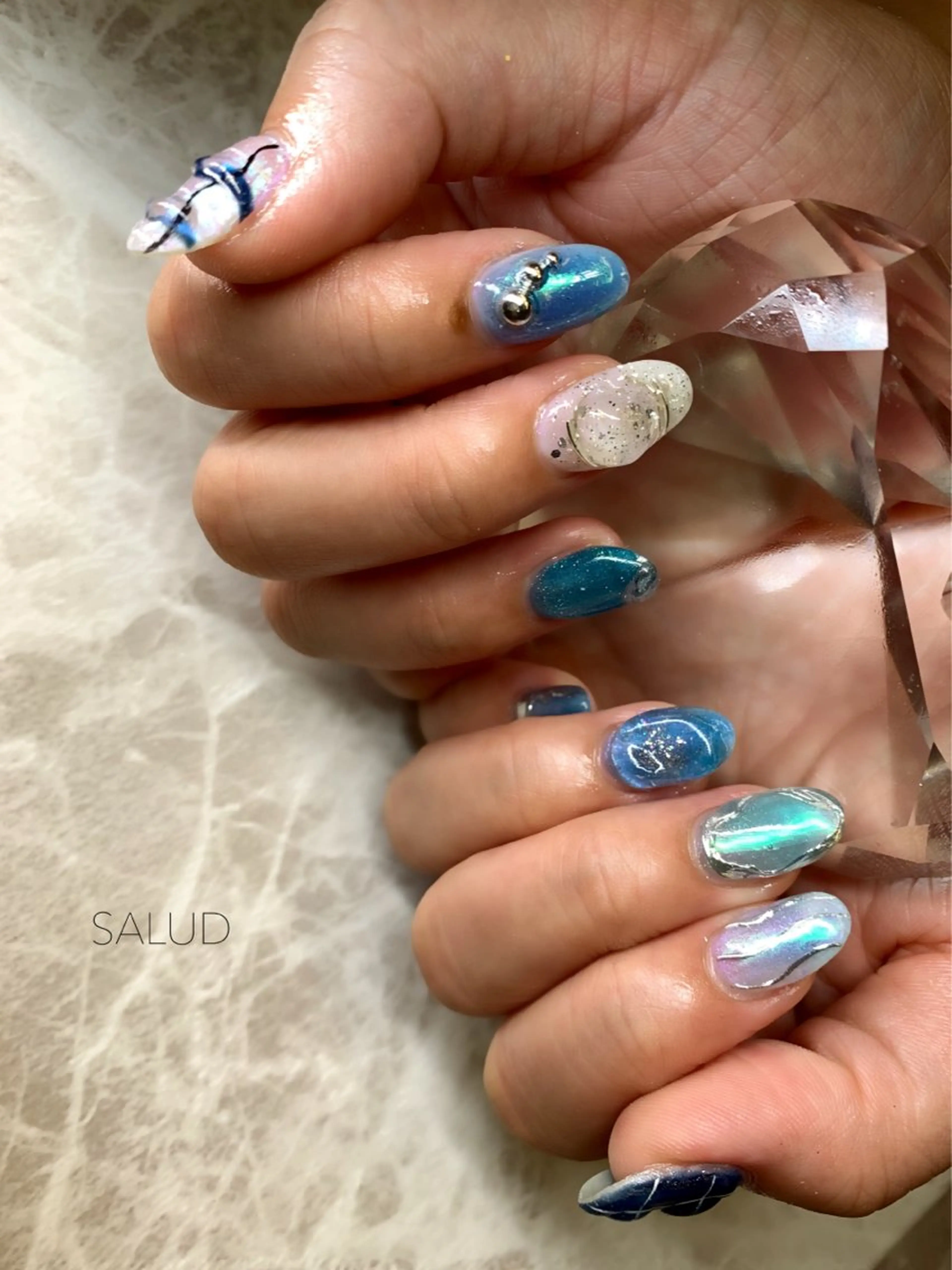 ネイル ハンドネイル Nail Salon SALUDのネイルデザイン