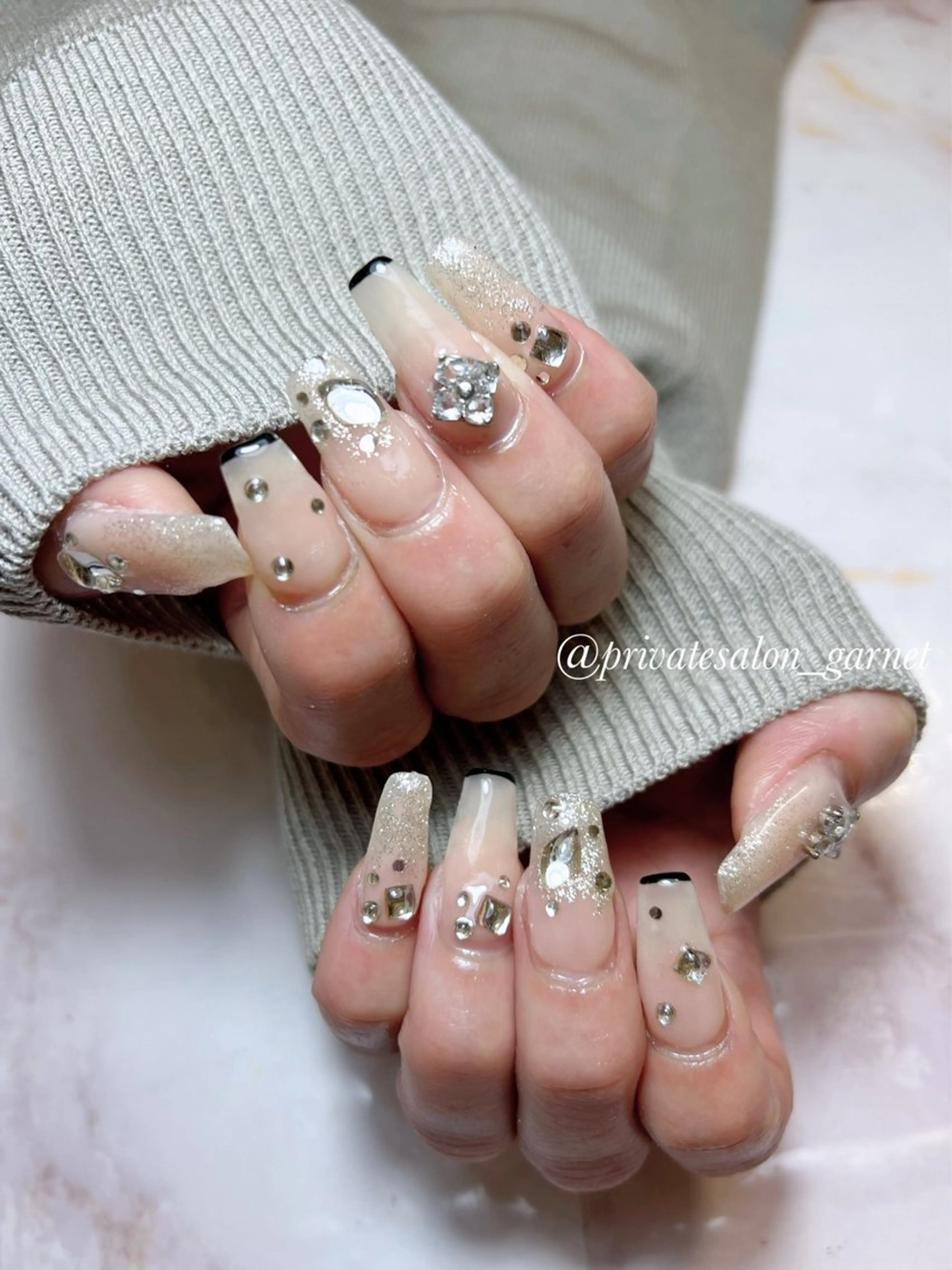 ネイル ハンドネイル Garnet nailのネイルデザイン