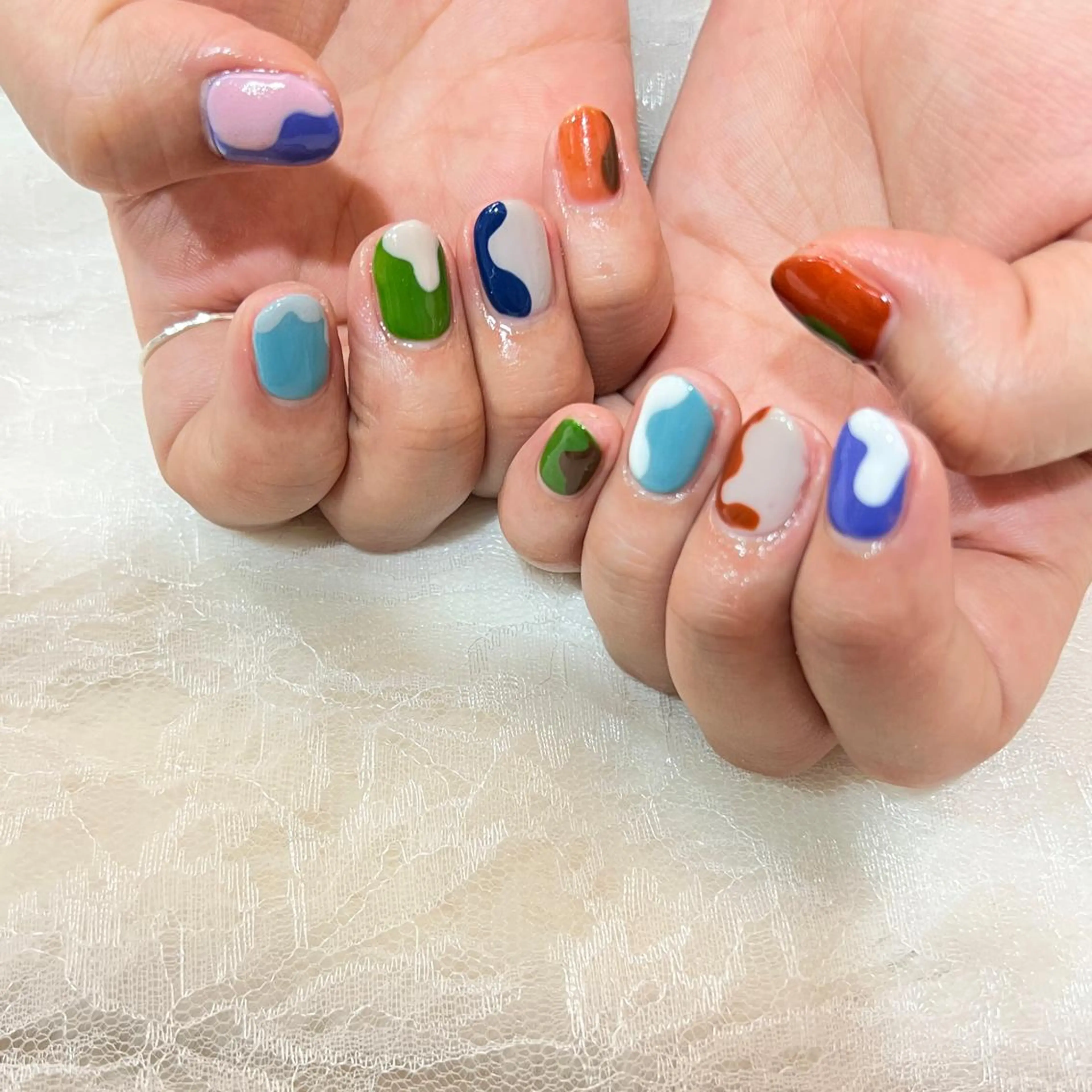 ネイル ハンドネイル 河野 弥月のネイルデザイン