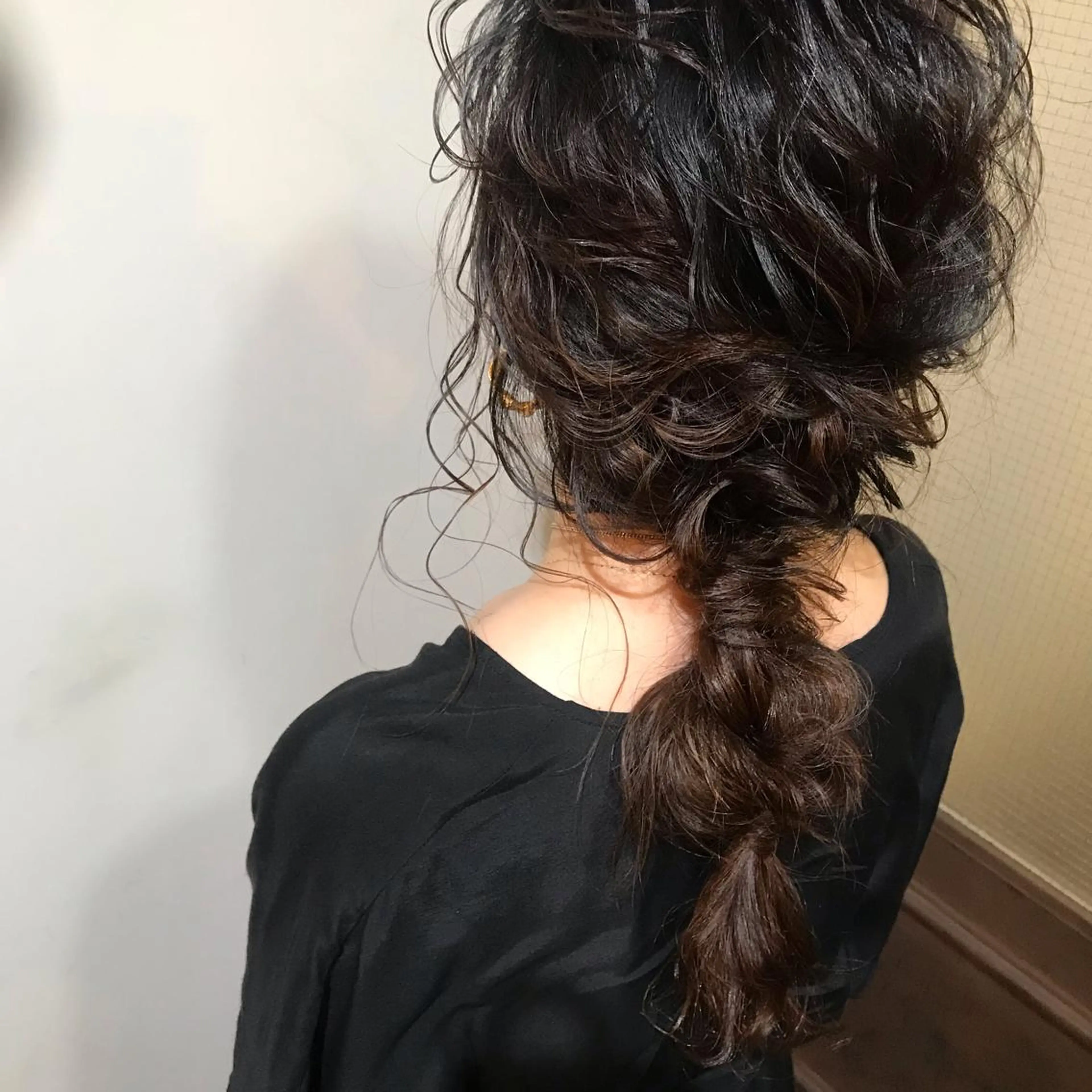 ロング ハイライト ヘアセット 韓国 / 中国ヘア 🦋Noniのヘアスタイル