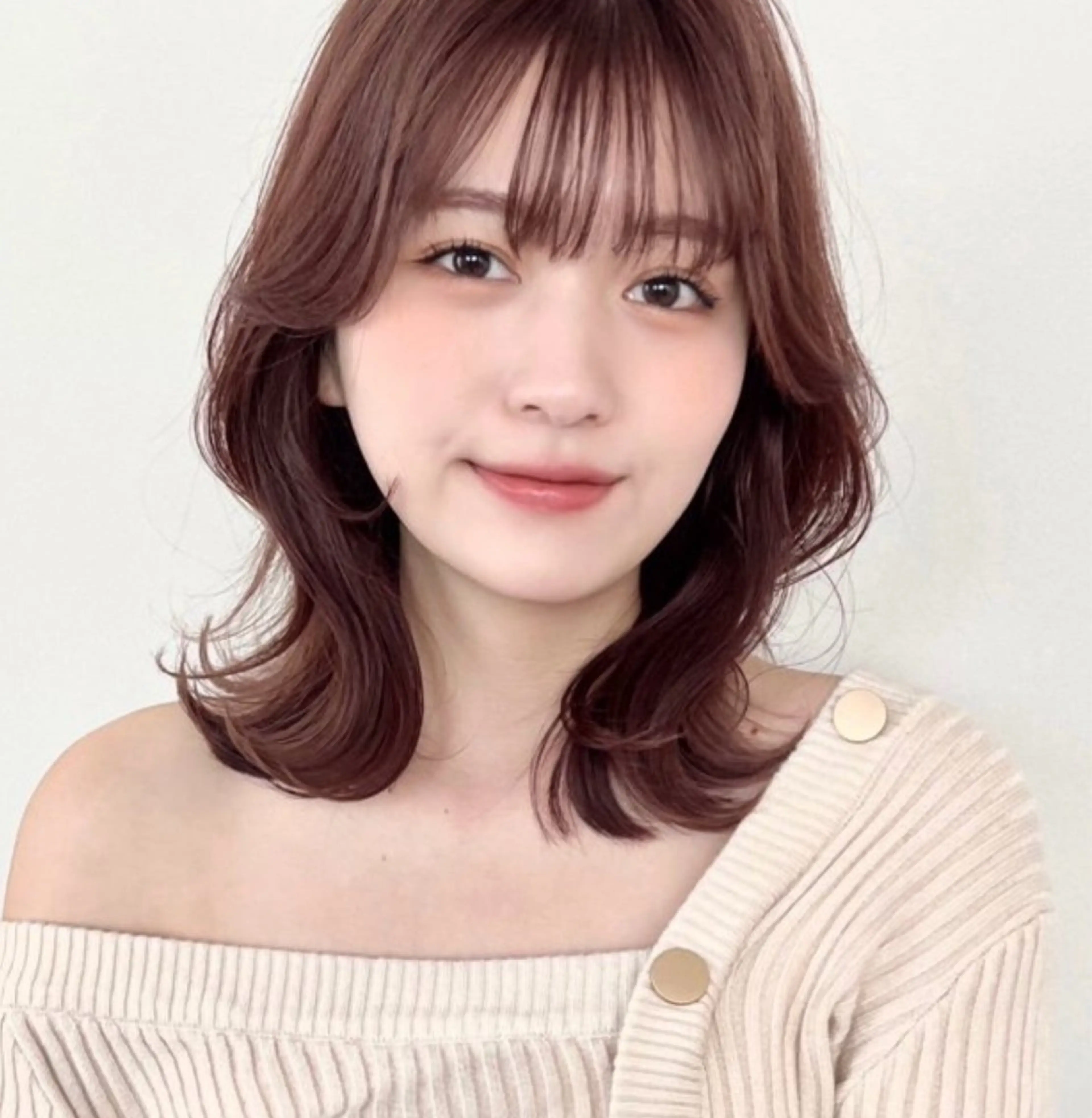 ミディアム COALL nex the salon所属・Riria✨ 透明感カラーのヘアスタイル